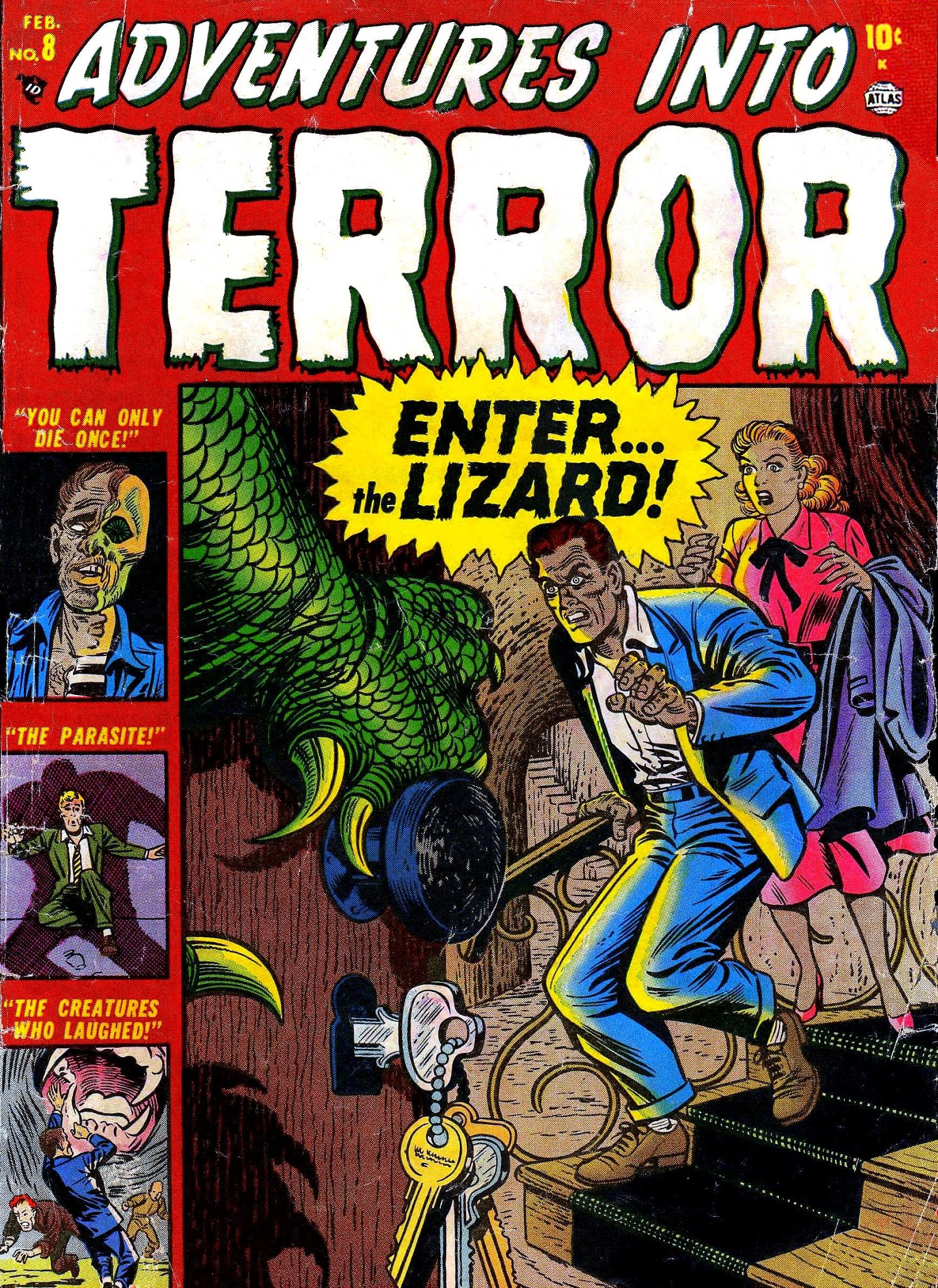 Read online Adventures into Terror comic -  Issue #8 - 1