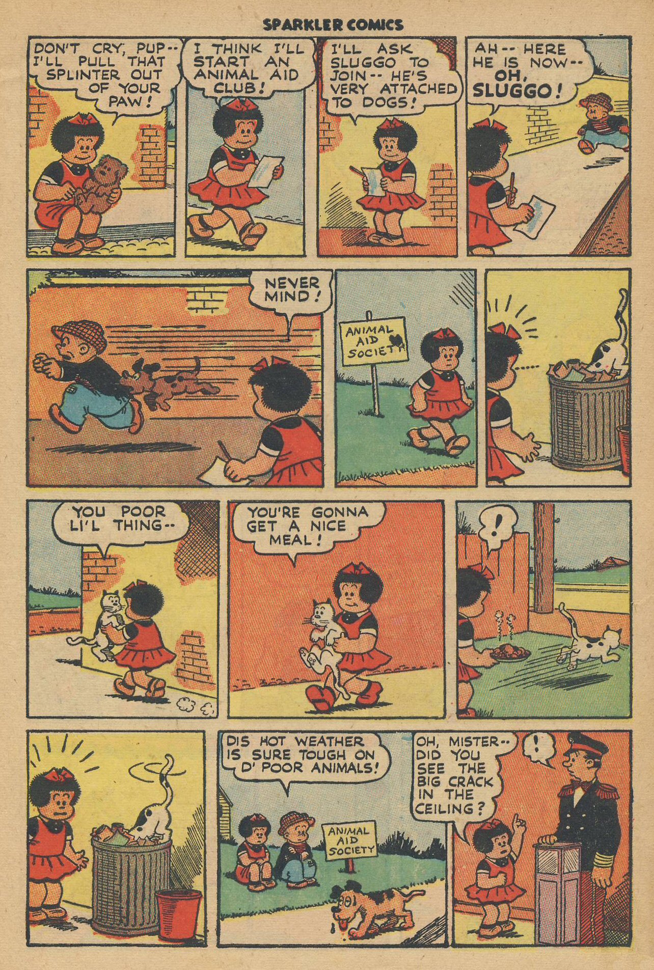 Read online Sparkler Comics comic -  Issue #57 - 11