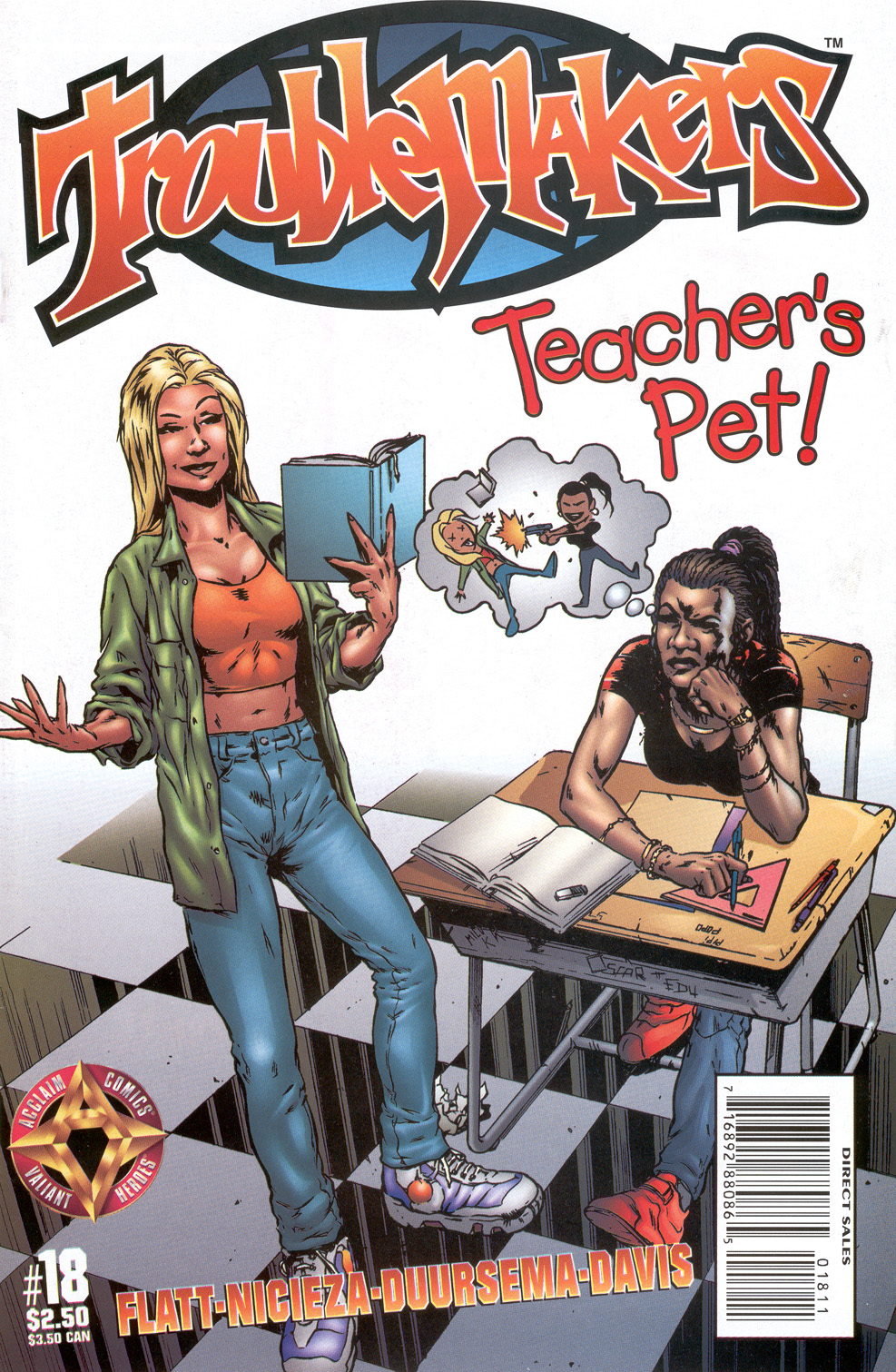Read online Troublemakers comic -  Issue #18 - 1