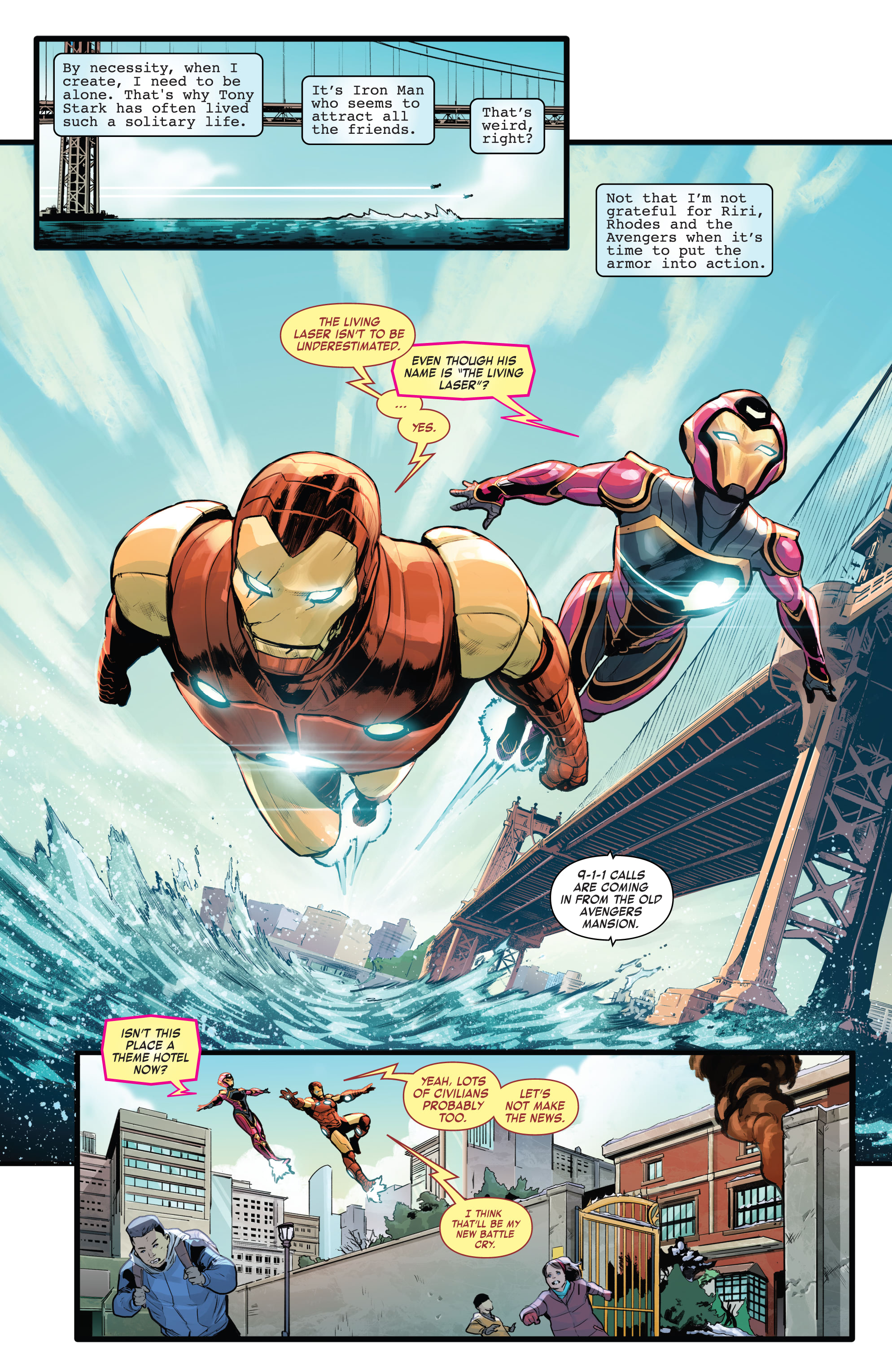 Read online The Invincible Iron Man (2022) comic -  Issue #2 - 10