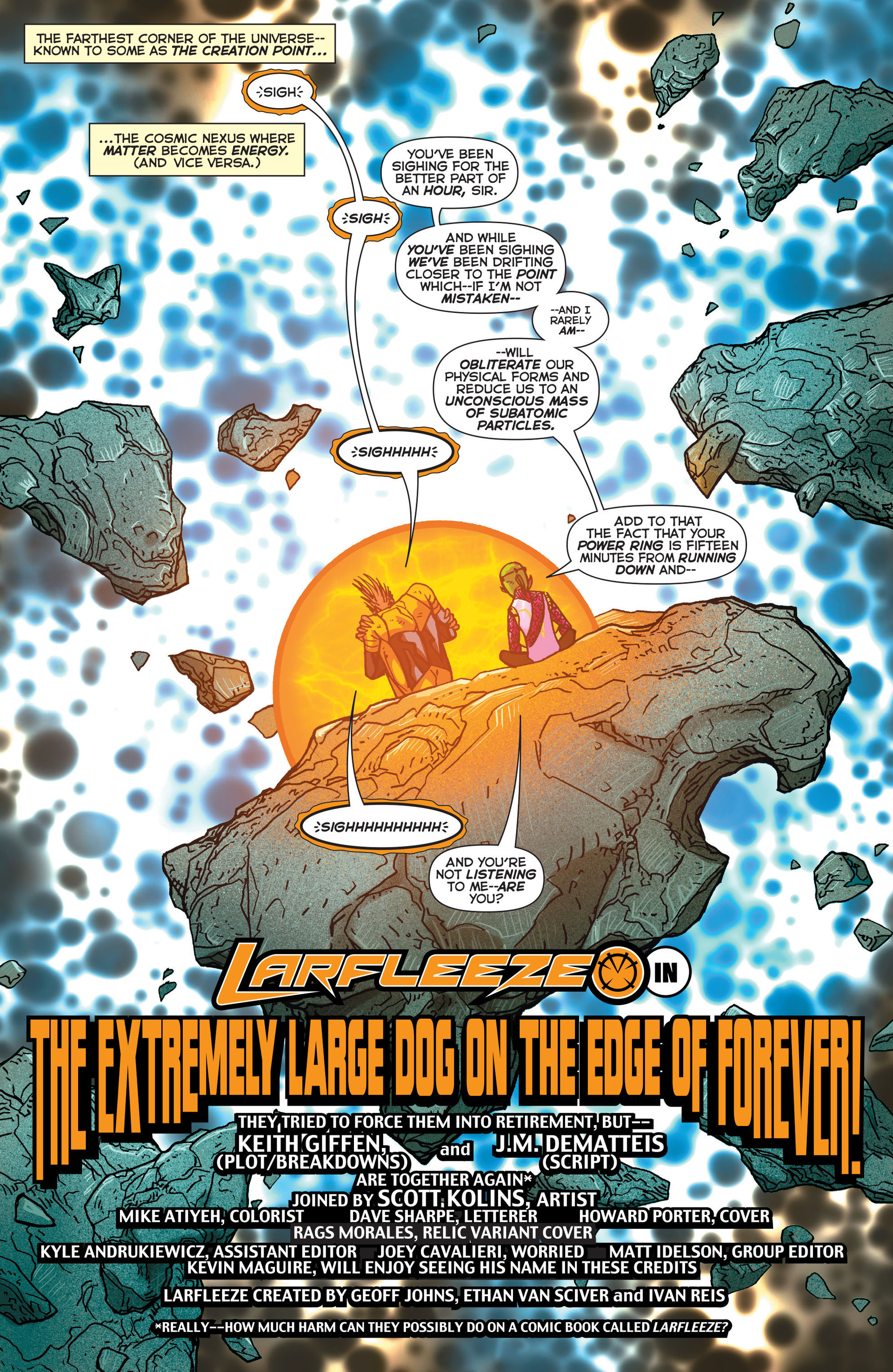 Read online Larfleeze comic -  Issue #1 - 2