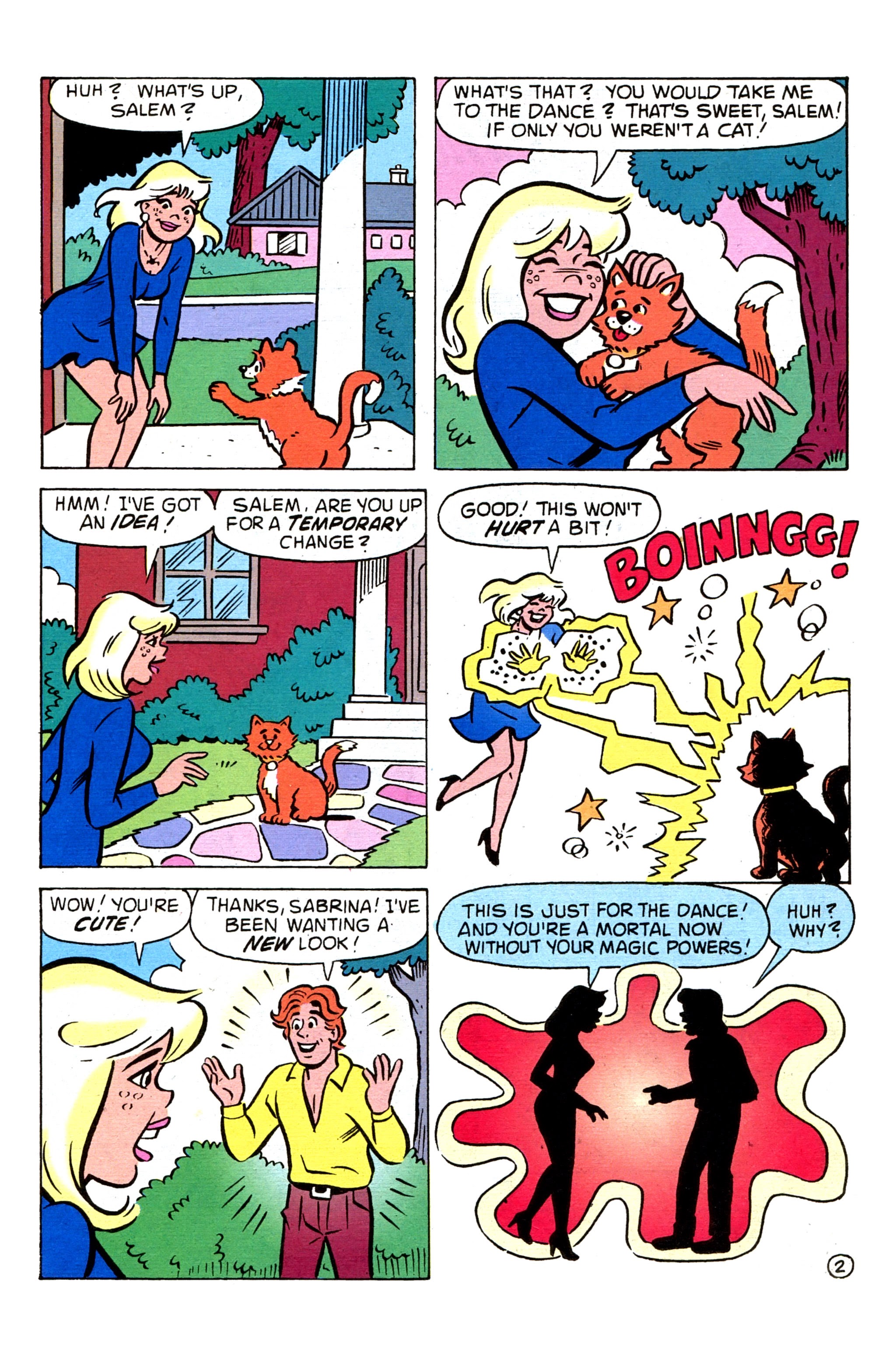 Read online Sabrina's Holiday Spectacular comic -  Issue #3 - 4
