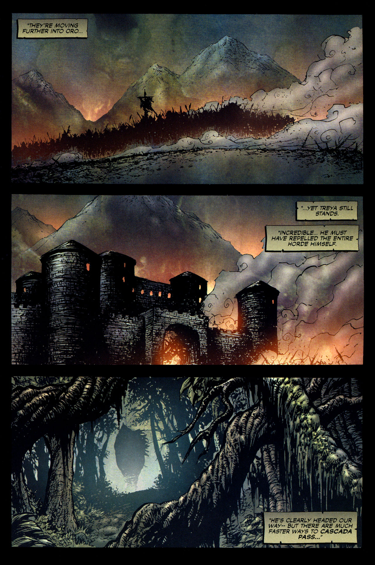 Read online Frank Frazetta's Death Dealer comic -  Issue #3 - 9