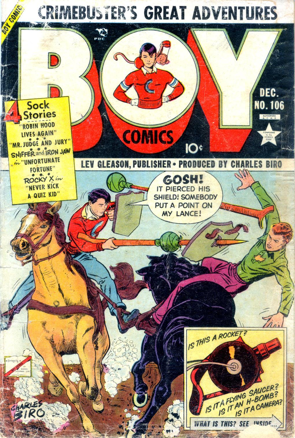 Read online Boy Comics comic -  Issue #106 - 1