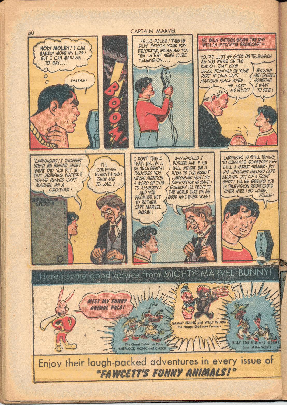 Captain Marvel Adventures issue 54 - Page 50
