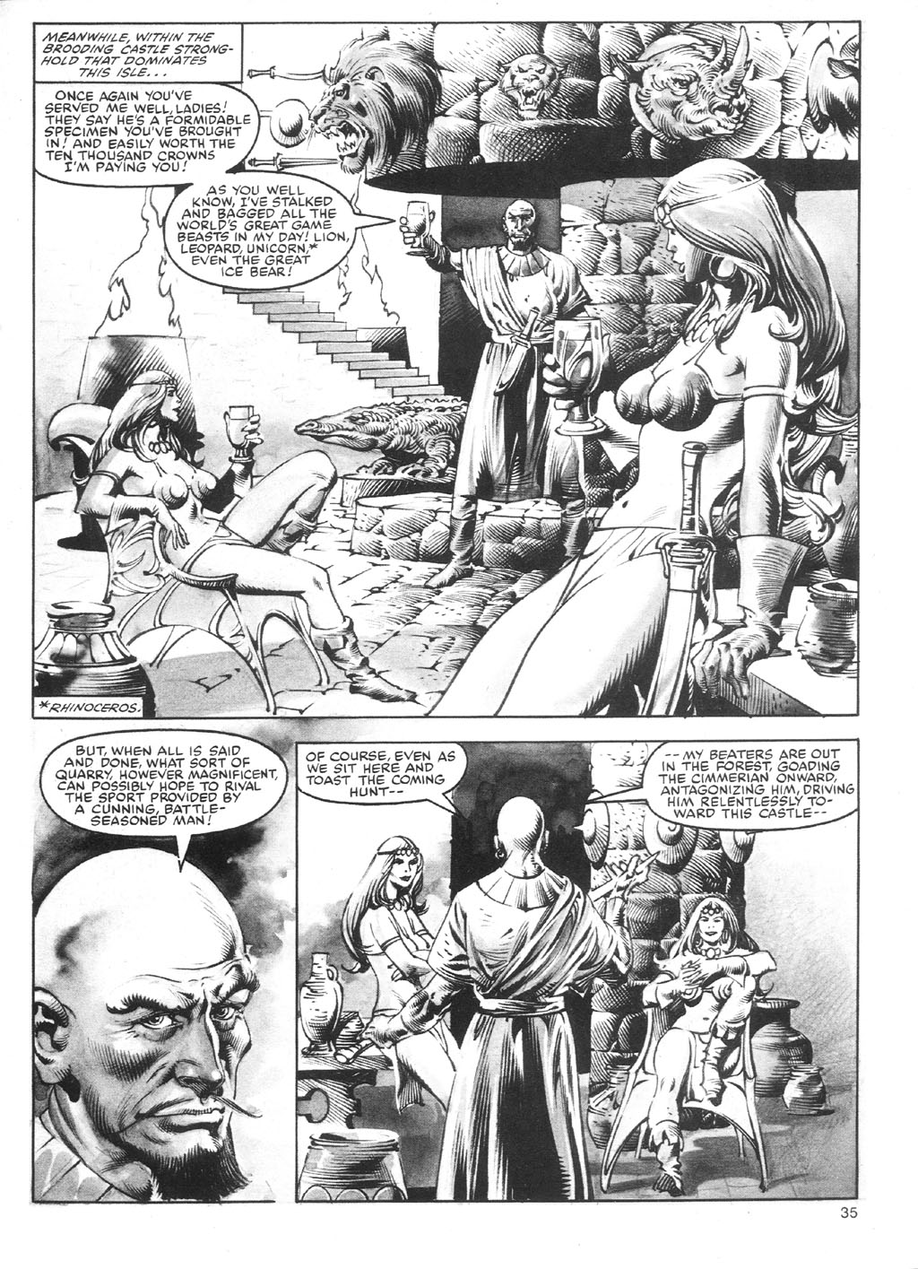 The Savage Sword Of Conan issue 88 - Page 35