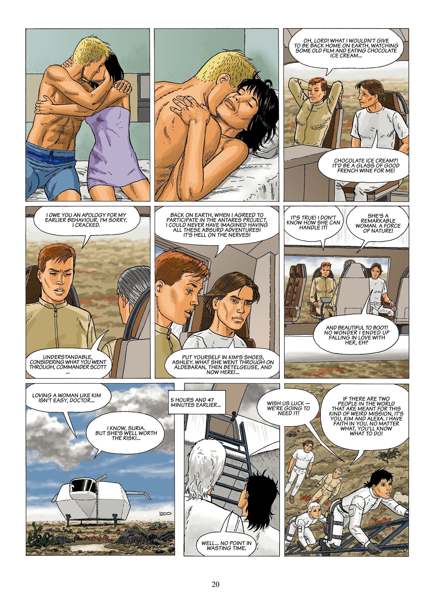 Read online Antares comic -  Issue #6 - 22