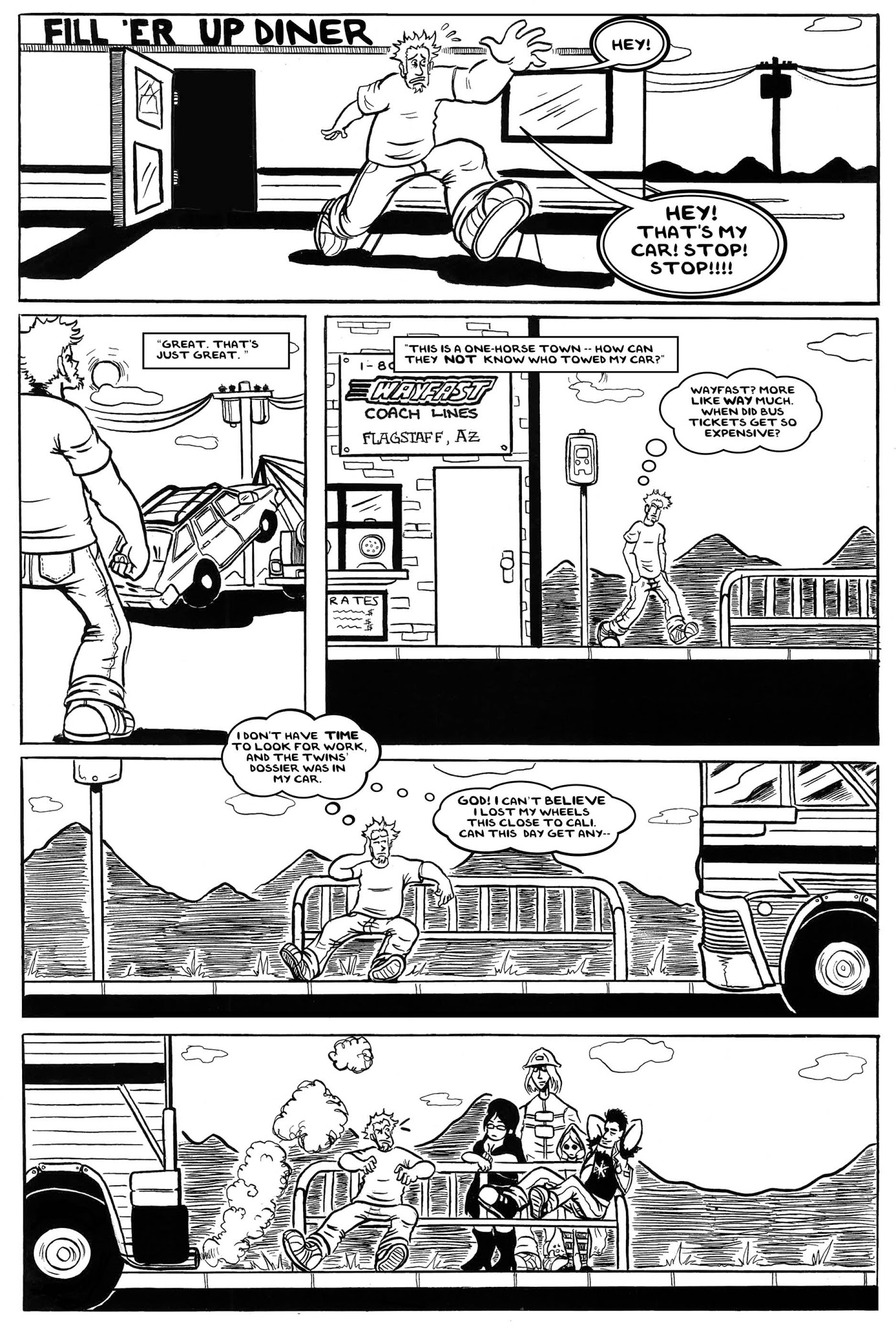 Read online Freelance Blues comic -  Issue # TPB - 95