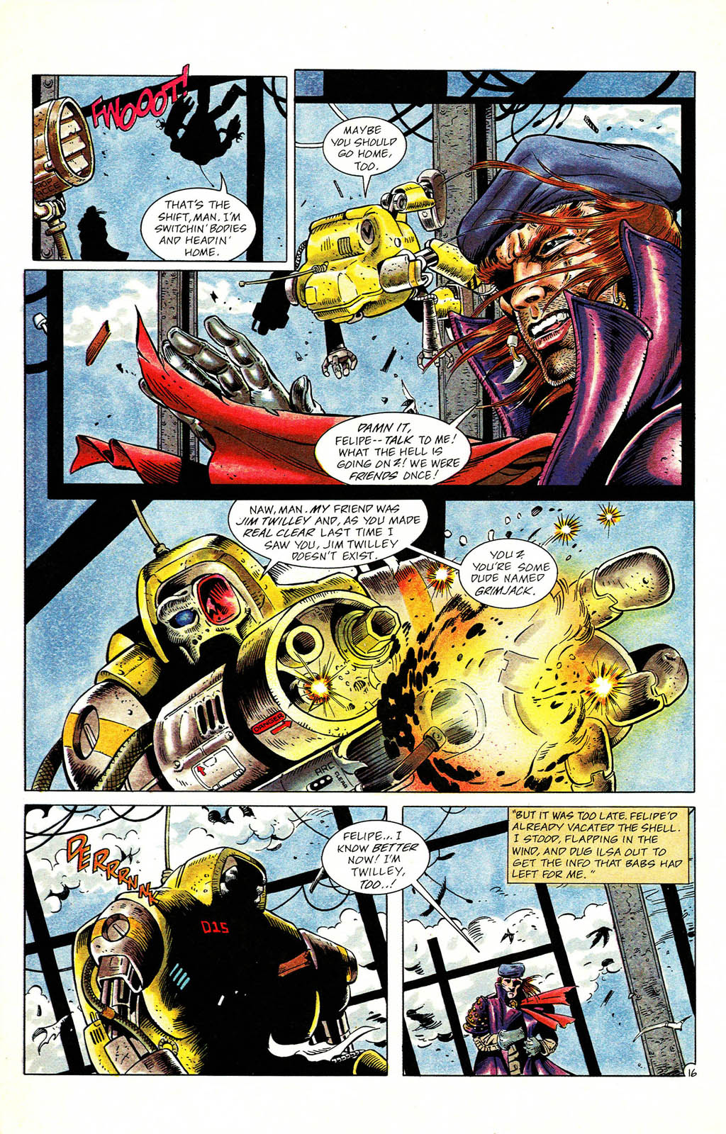 Read online Grimjack comic -  Issue #71 - 20