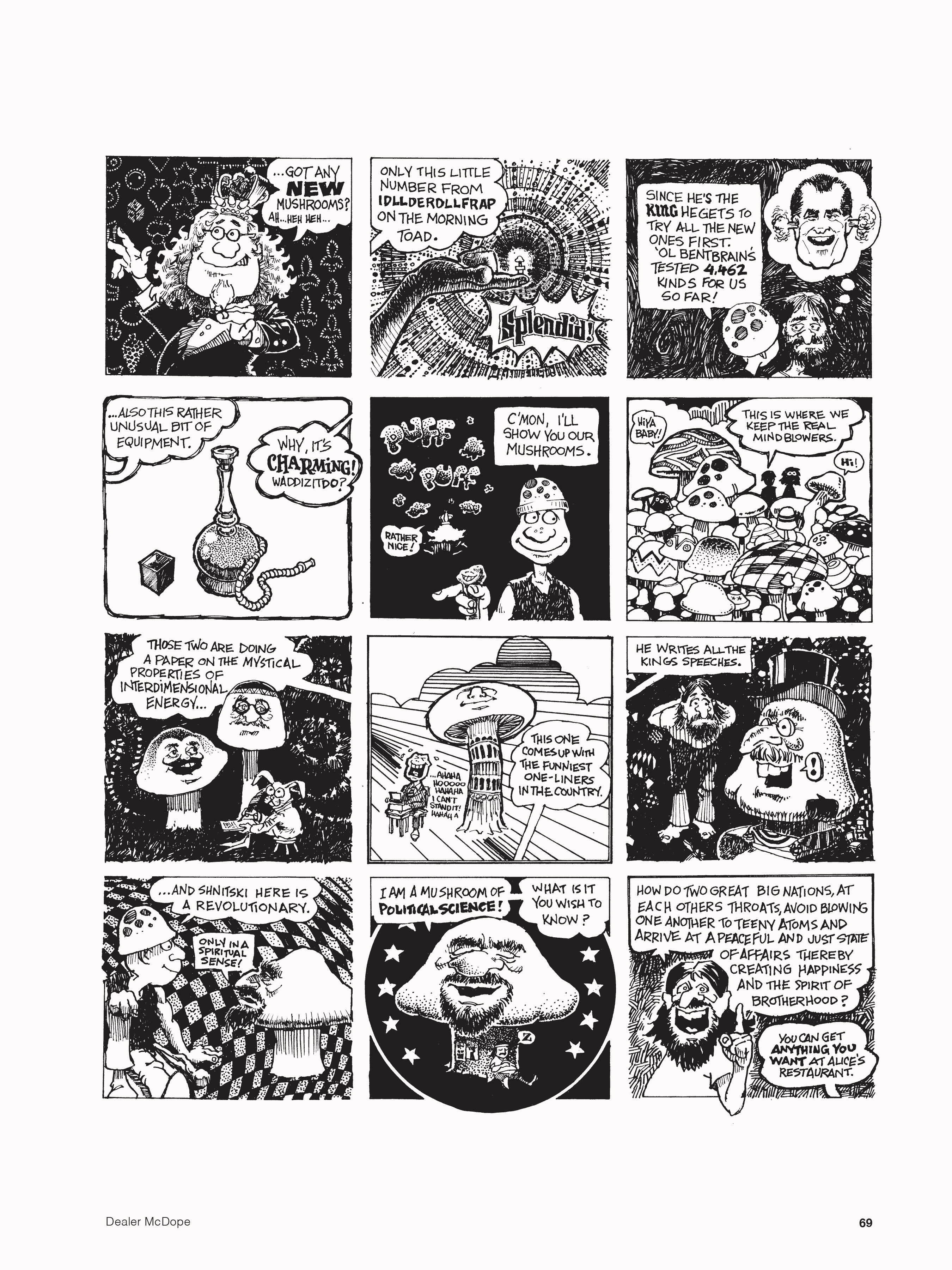 Read online Dave Sheridan: Life with Dealer McDope, the Leather Nun, and the Fabulous Furry Freak Brothers comic -  Issue # TPB (Part 1) - 80