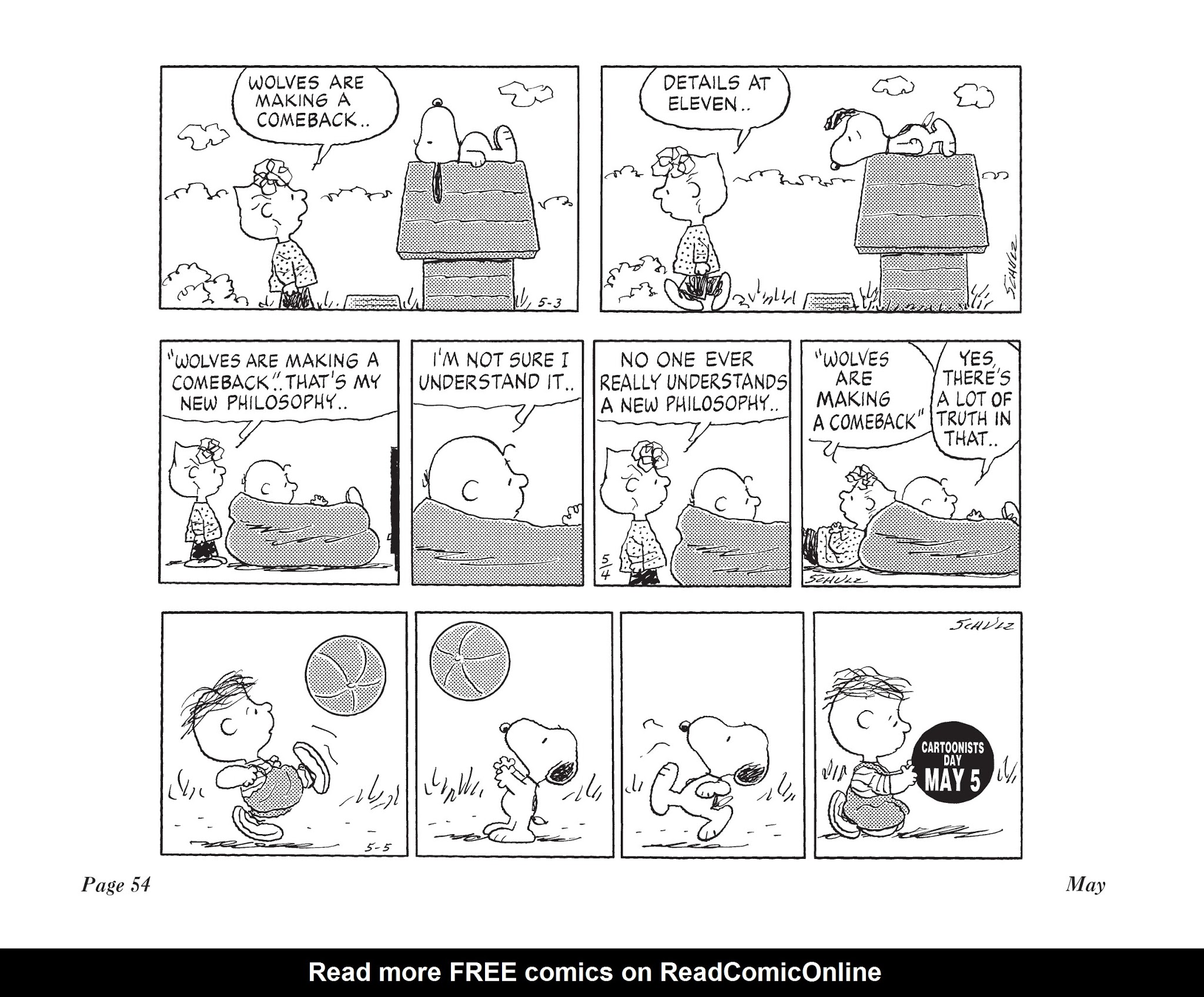 Read online The Complete Peanuts comic -  Issue # TPB 25 - 64