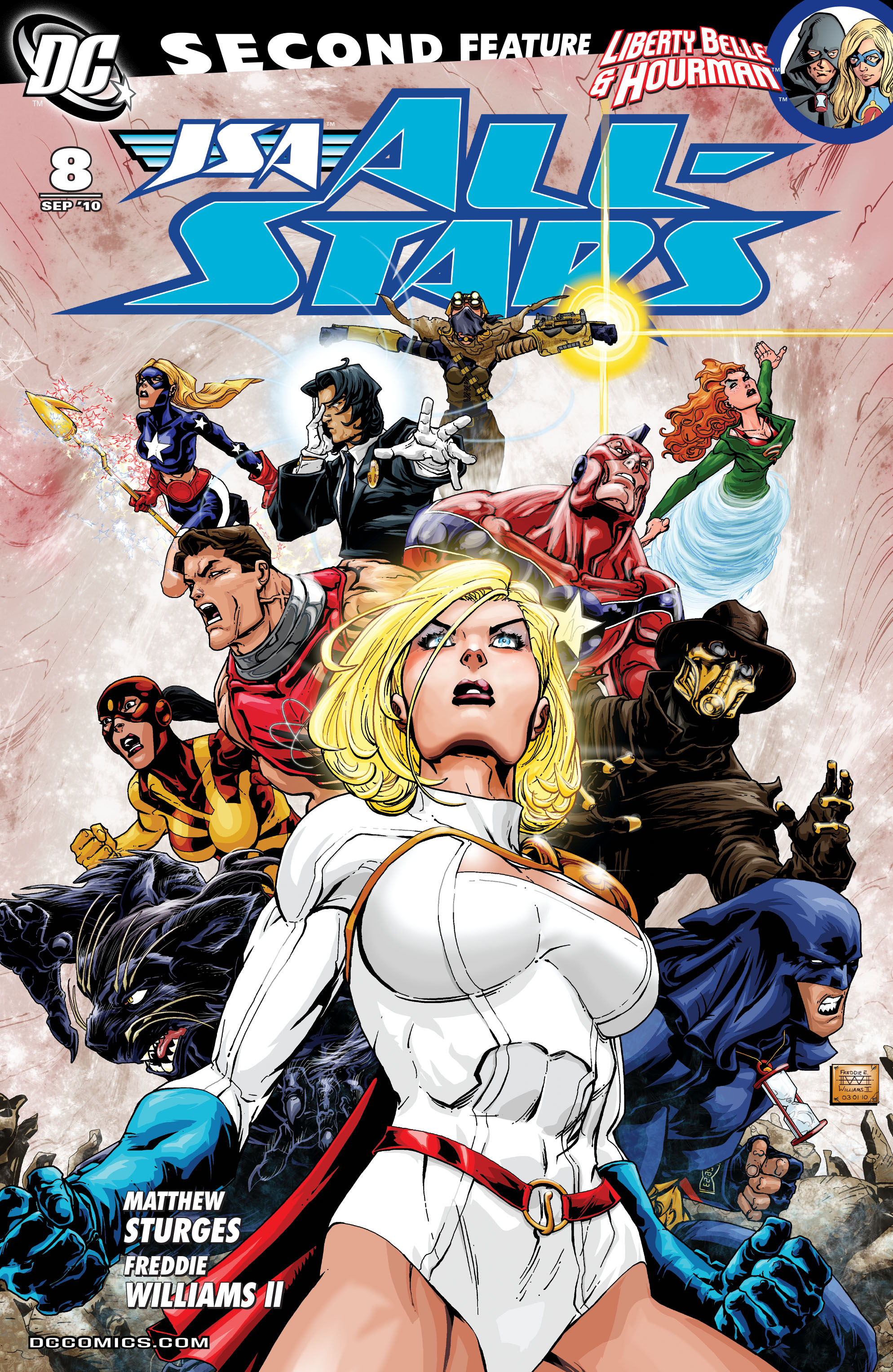 Read online JSA All-Stars (2010) comic -  Issue #8 - 1