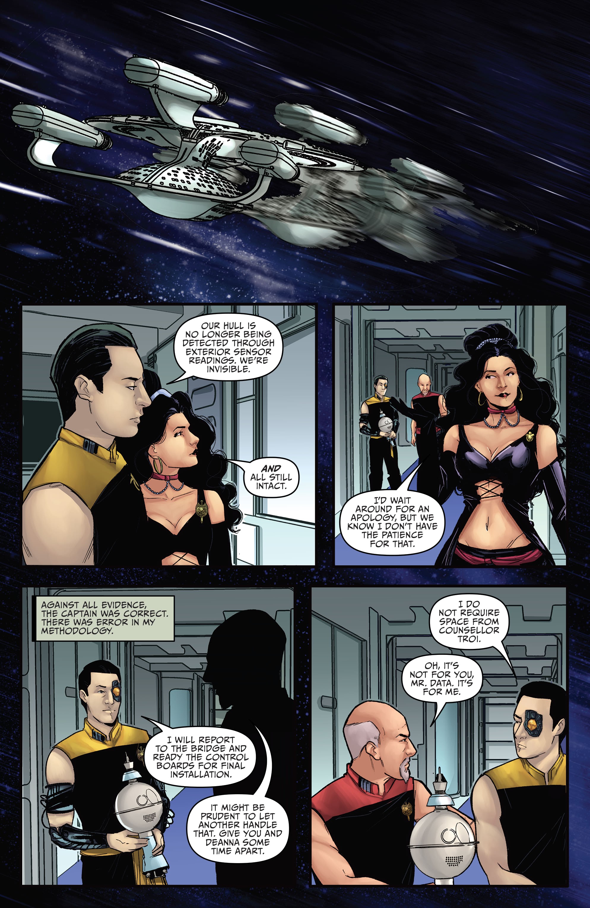 Read online Star Trek: The Mirror War—Data comic -  Issue # Full - 5