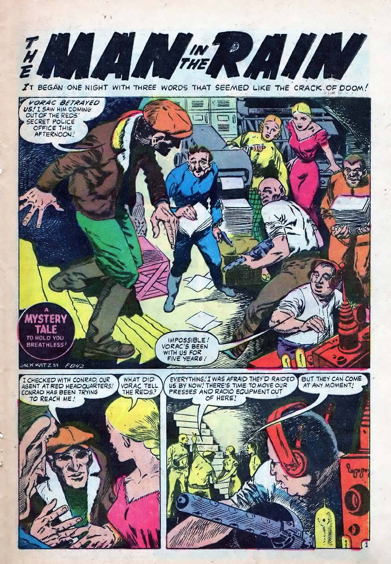 Read online Mystery Tales comic -  Issue #28 - 21