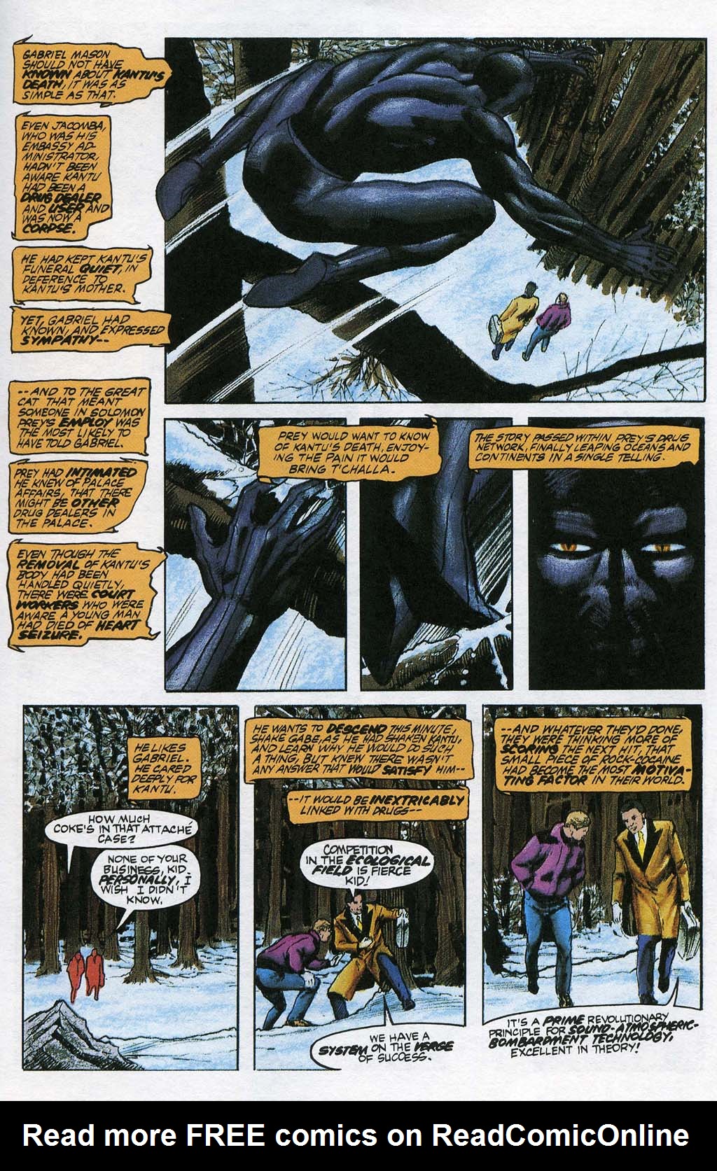 Black Panther: Panthers Prey 4 Page 6