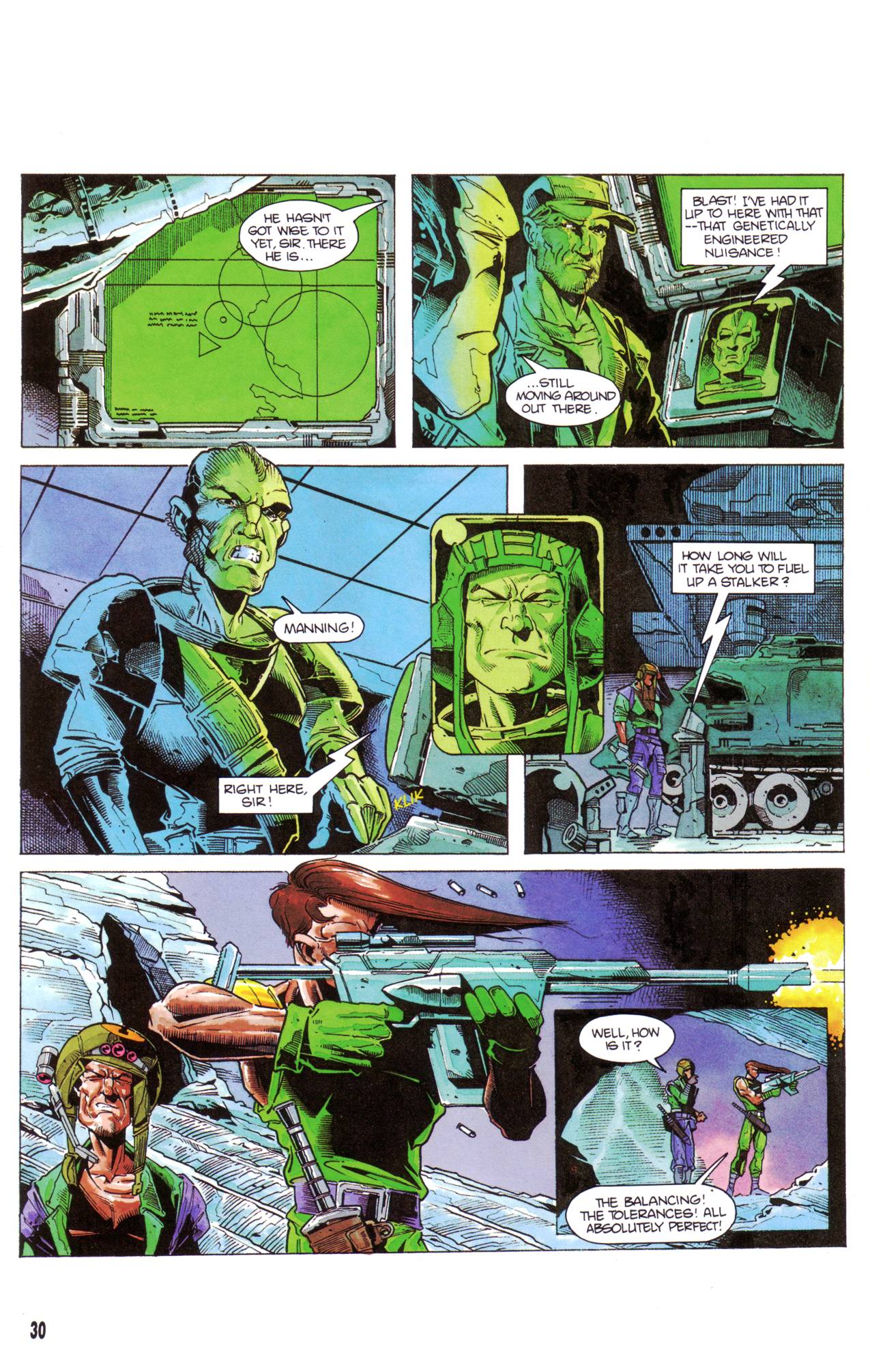 Read online Rogue Trooper:  The Final Warrior comic -  Issue #4 - 31