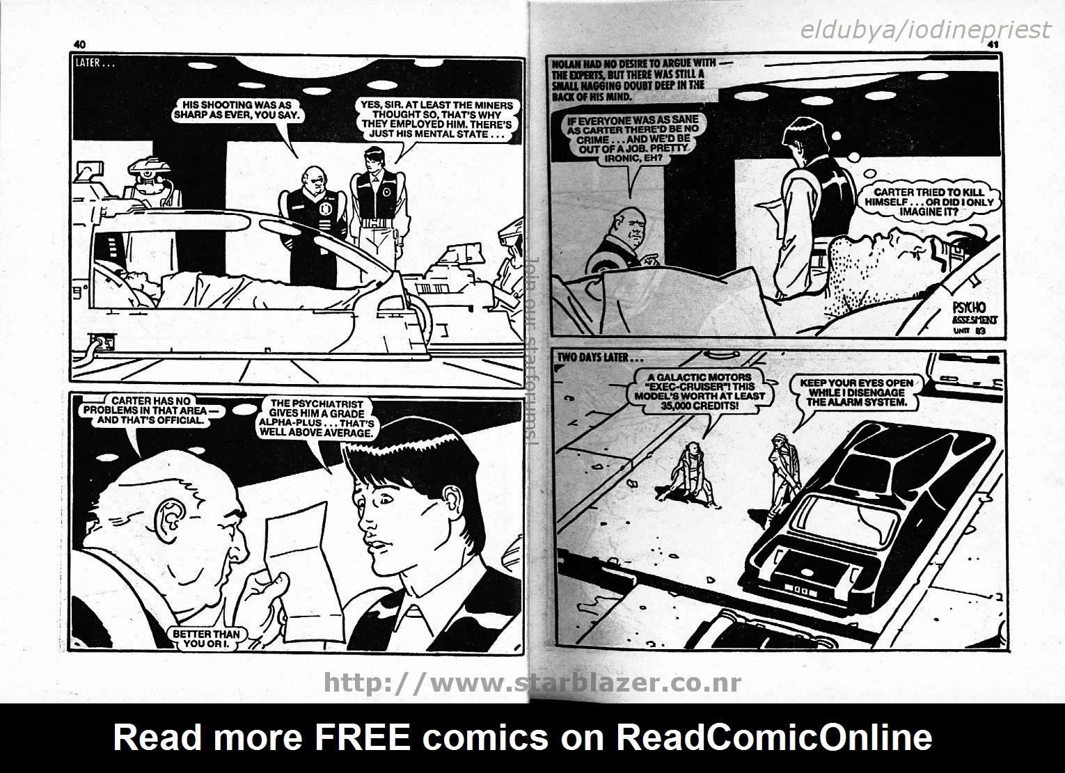 Read online Starblazer comic -  Issue #272 - 22