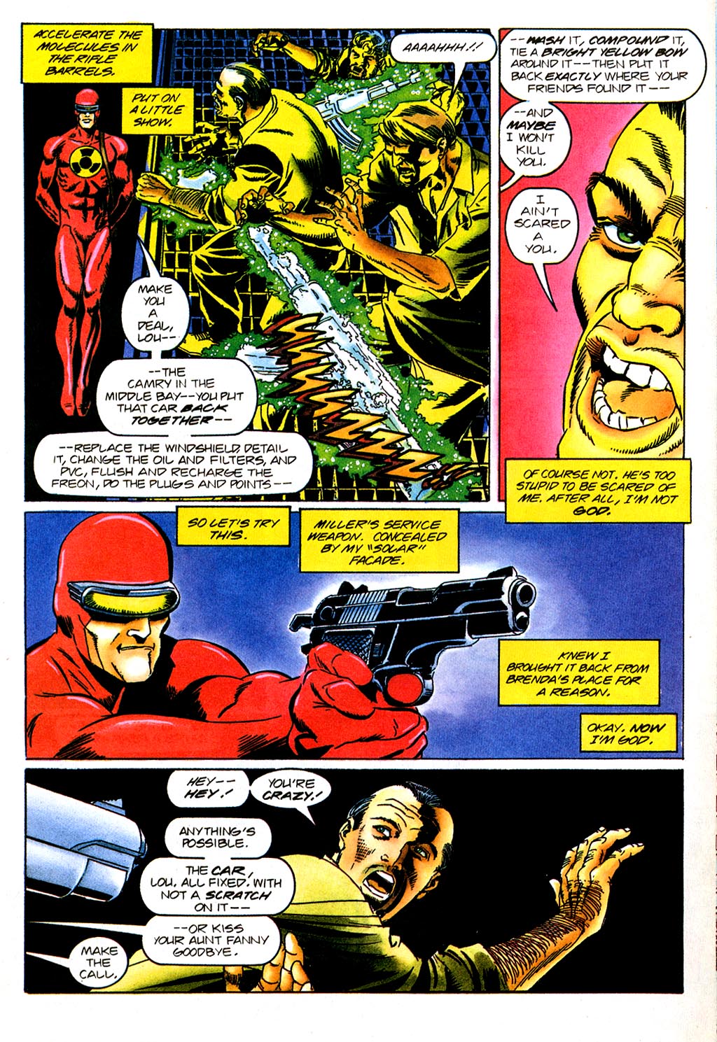 Read online Solar, Man of the Atom comic -  Issue #44 - 20