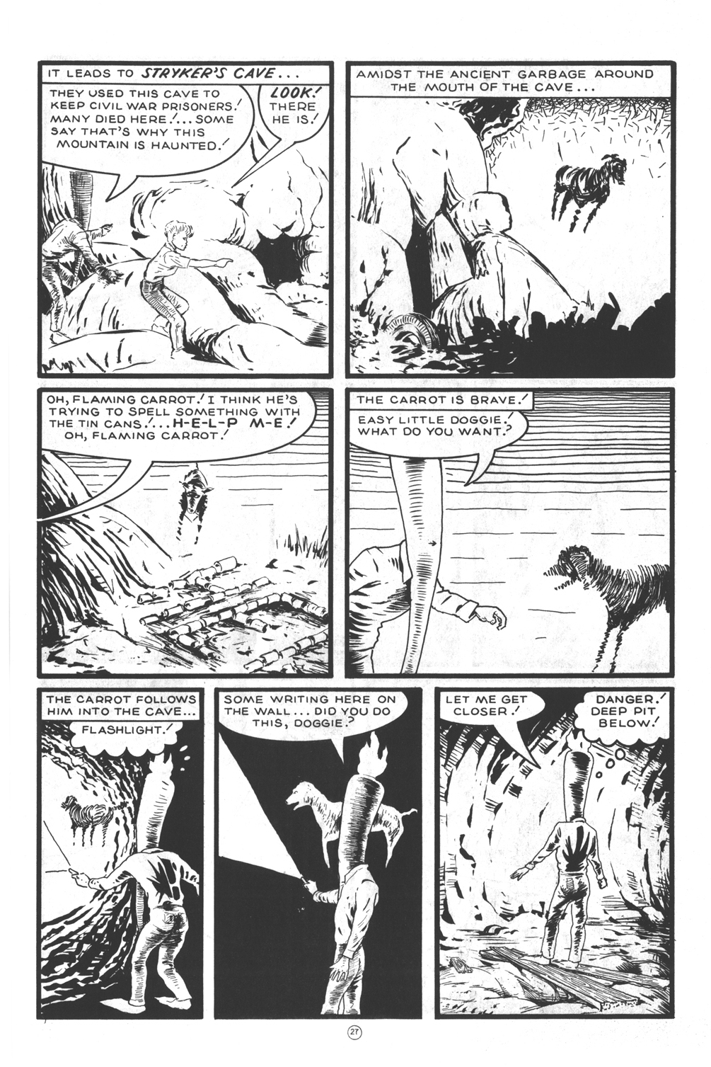 Read online Flaming Carrot Comics (1984) comic -  Issue #12 - 29