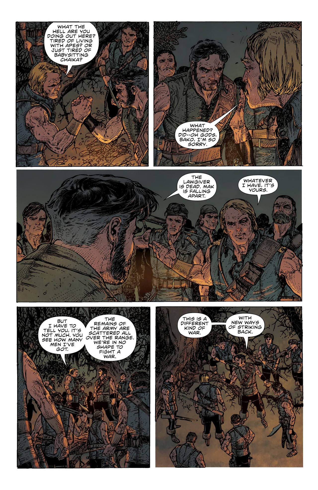 Read online Planet of the Apes (2011) comic -  Issue #6 - 23