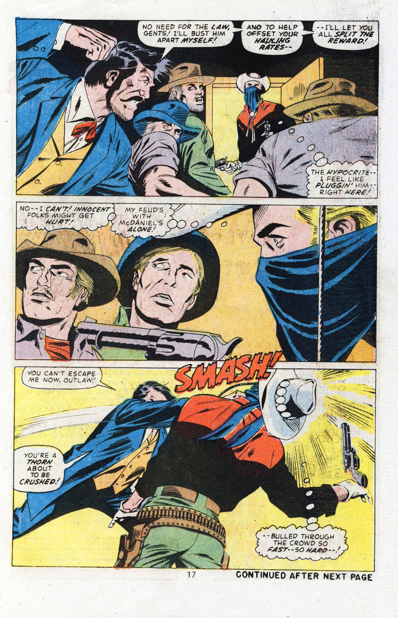 Read online The Outlaw Kid (1970) comic -  Issue #28 - 19