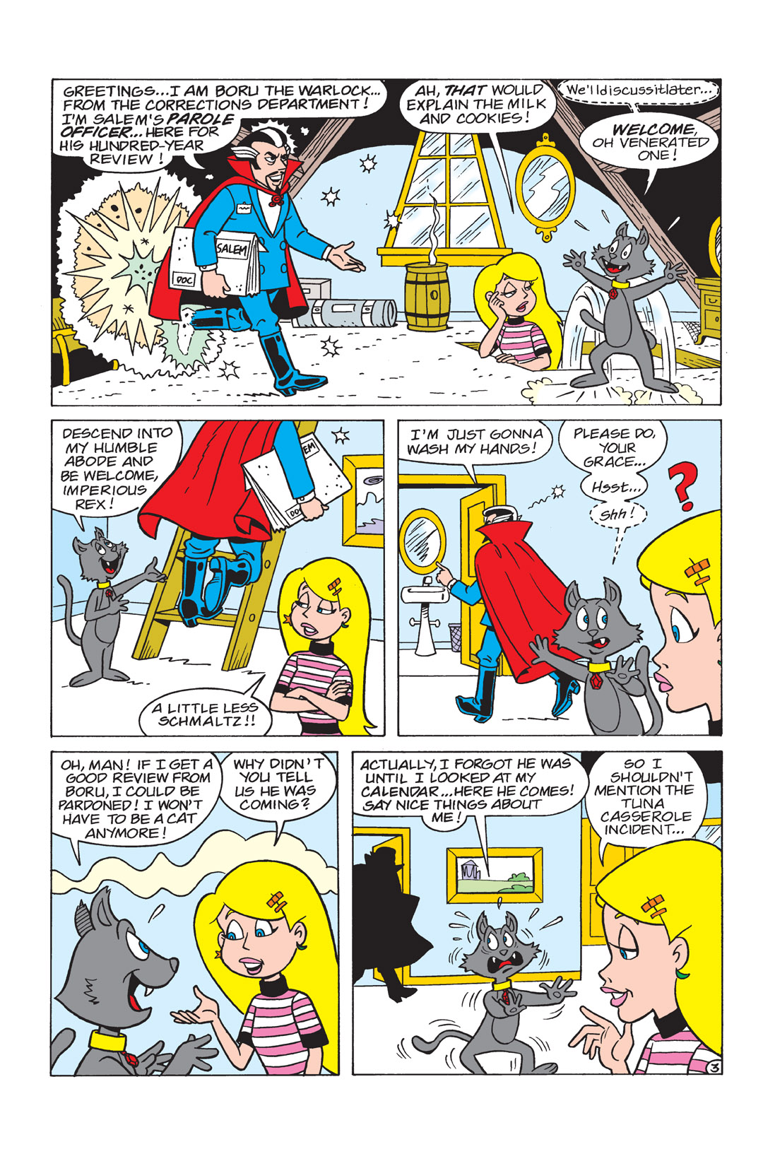 Read online Sabrina the Teenage Witch (2000) comic -  Issue #3 - 16