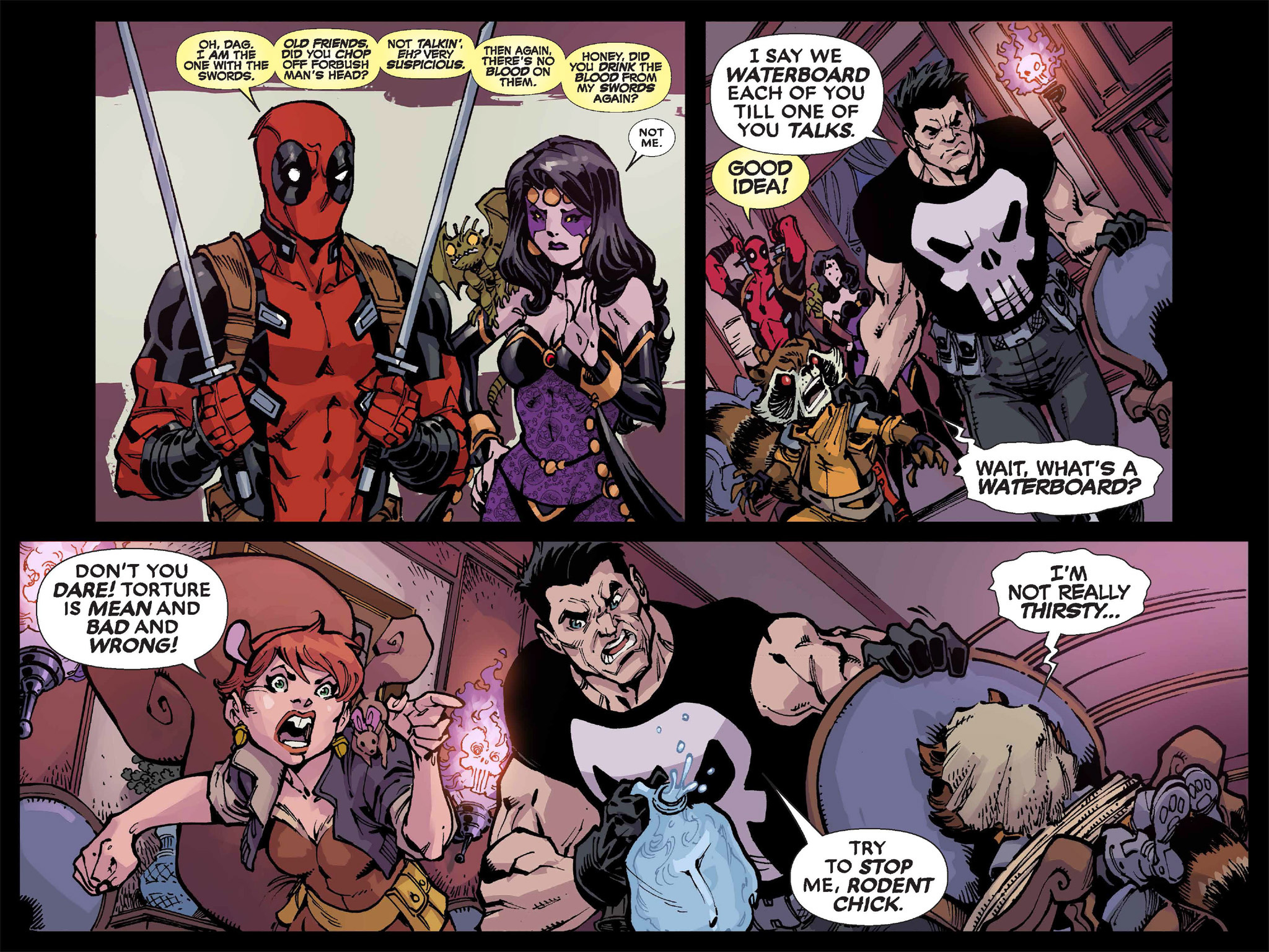 Read online Deadpool: Too Soon? Infinite Comic comic -  Issue #1 - 56