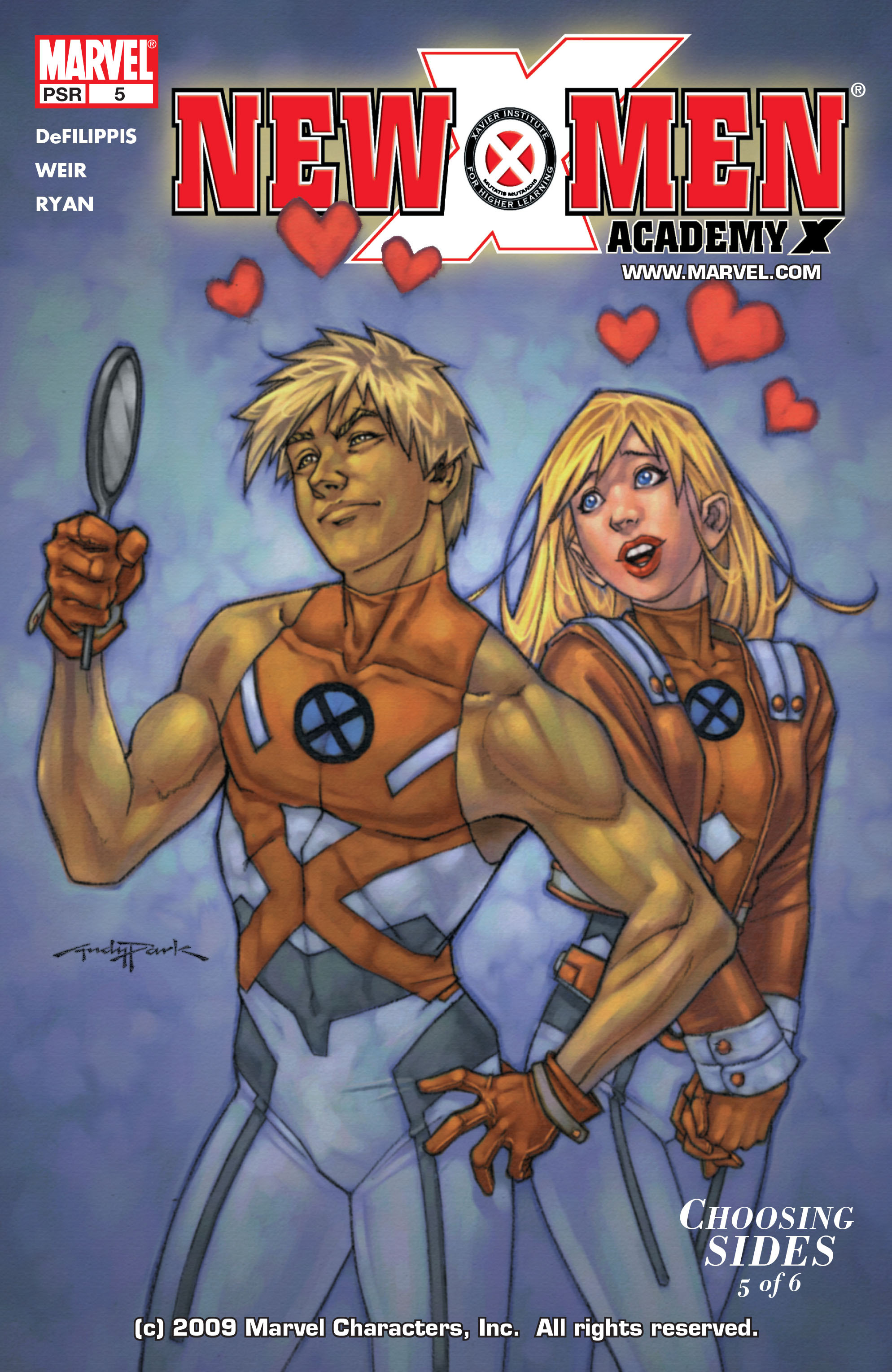 Read online New X-Men (2004) comic -  Issue #5 - 1