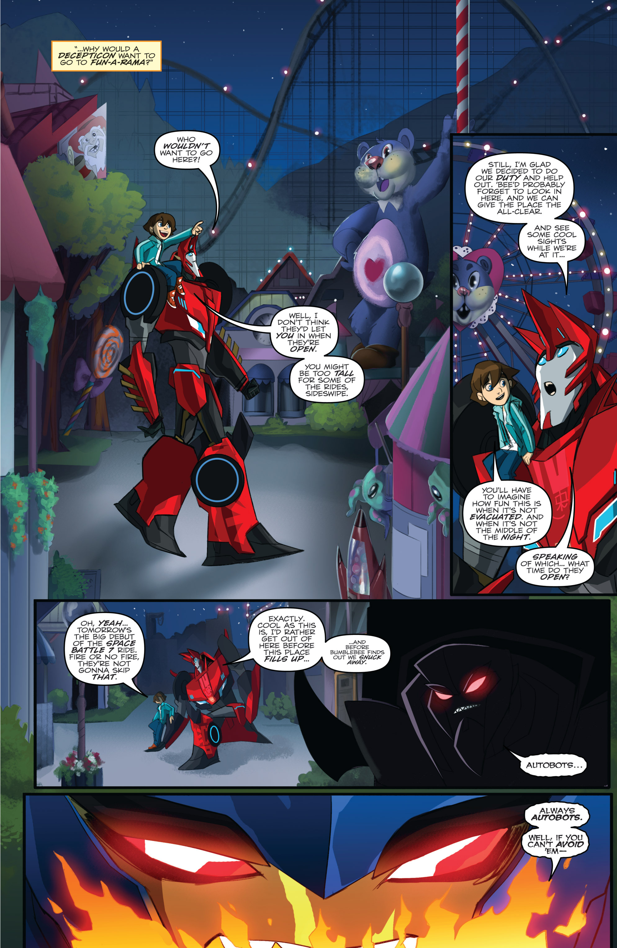 Read online Free Comic Book Day 2015 comic -  Issue # Transformers Robots In Disguise - 9