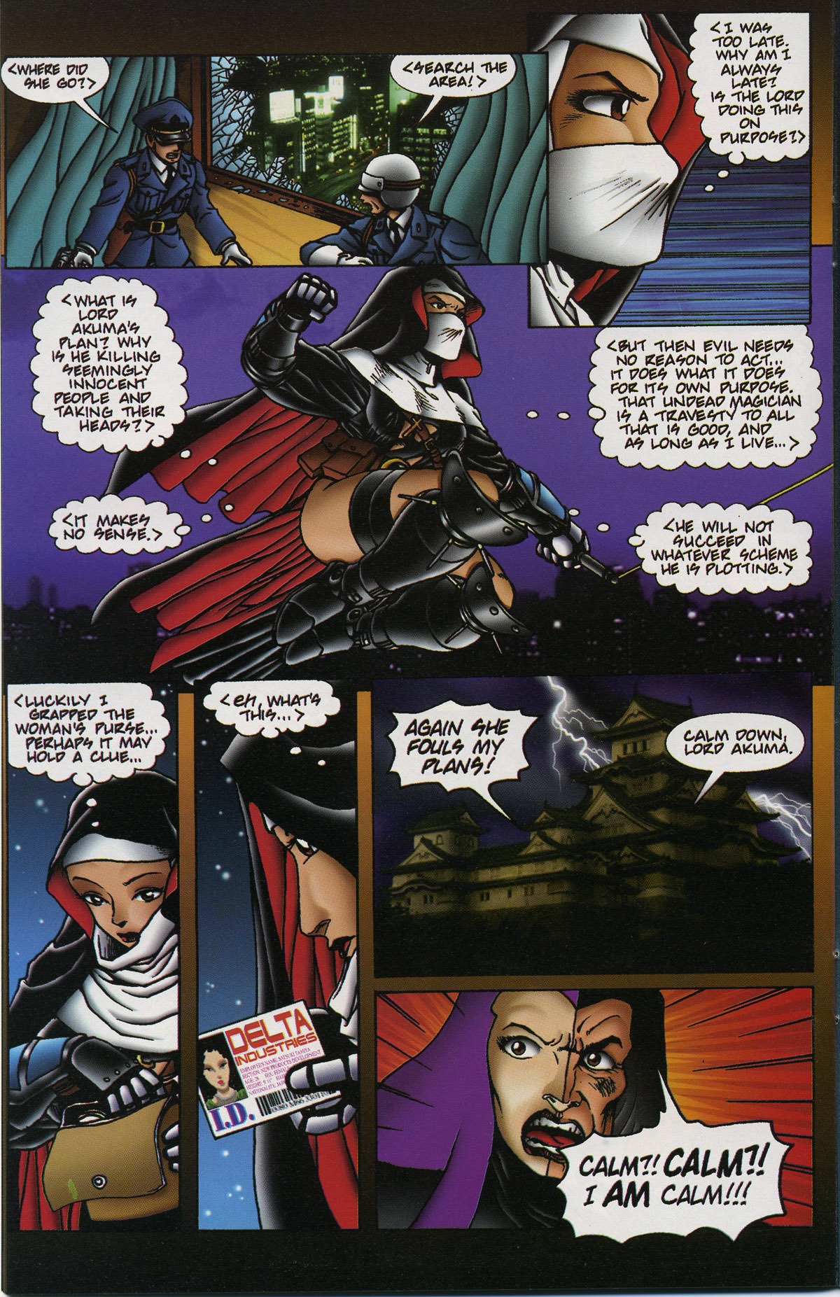 Read online Warrior Nun Areala: Rituals comic -  Issue #1 - 23
