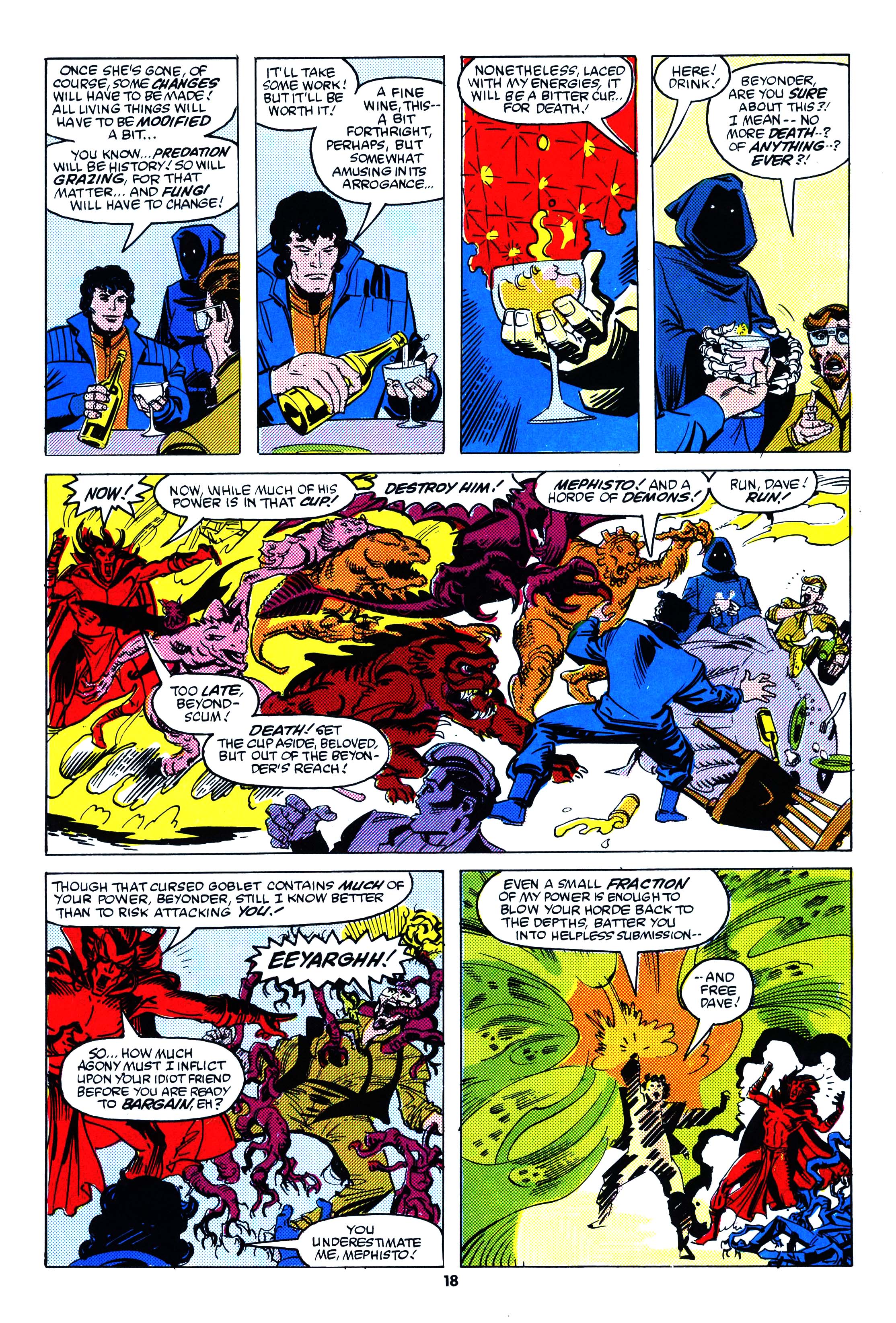 Read online Secret Wars (1985) comic -  Issue #64 - 18
