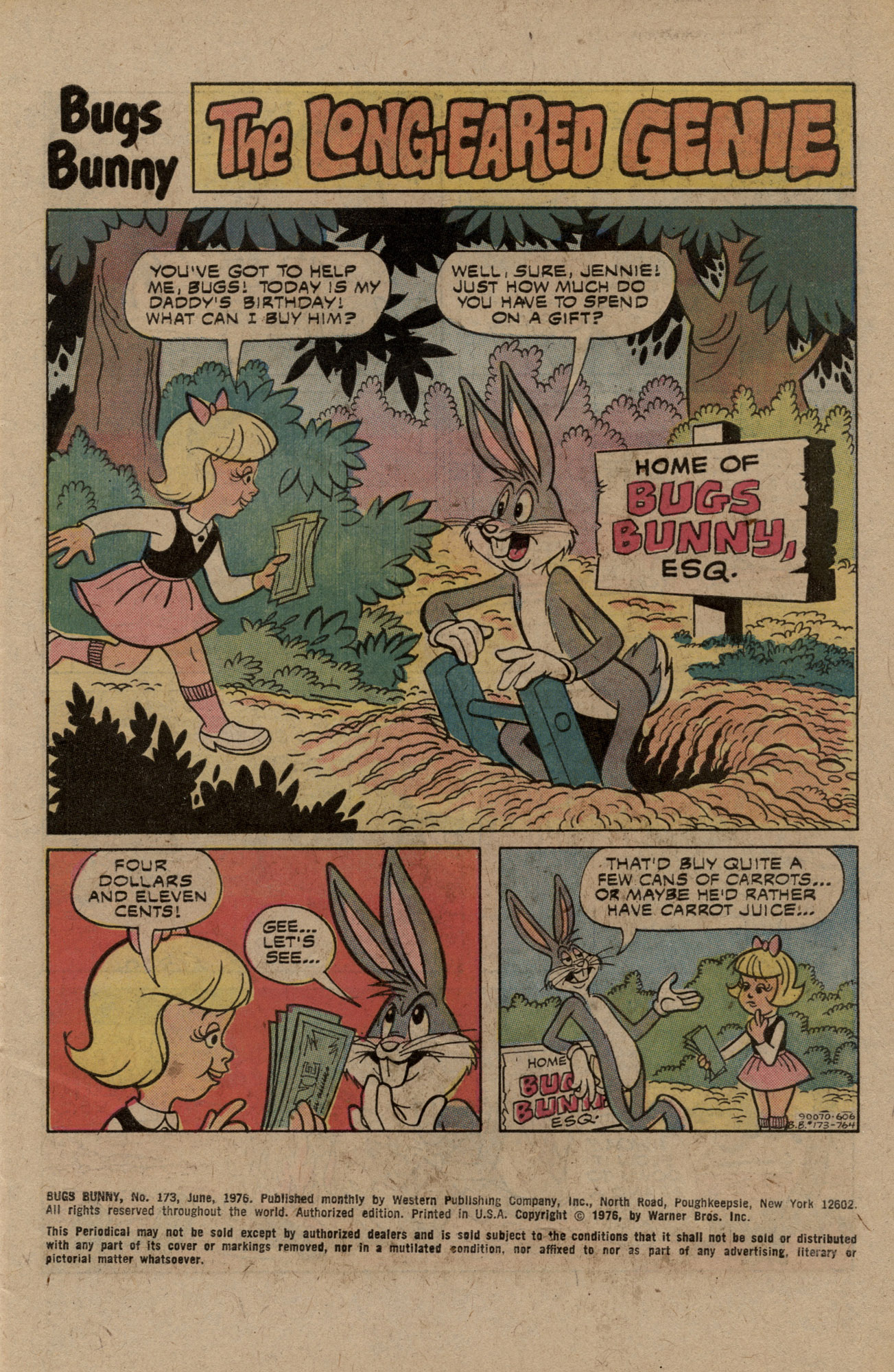 Read online Bugs Bunny comic -  Issue #173 - 3