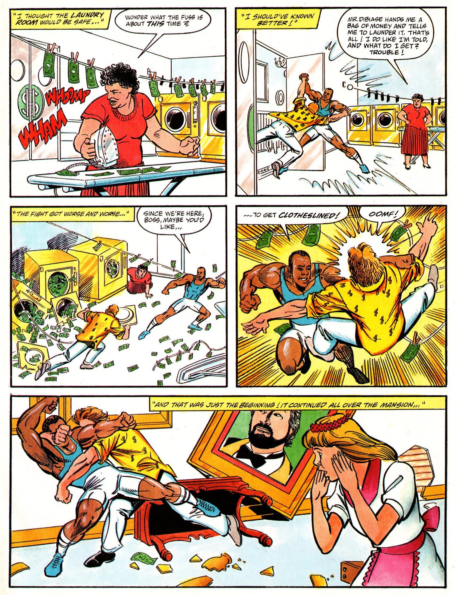 Read online WWF Battlemania comic -  Issue #1 - 61