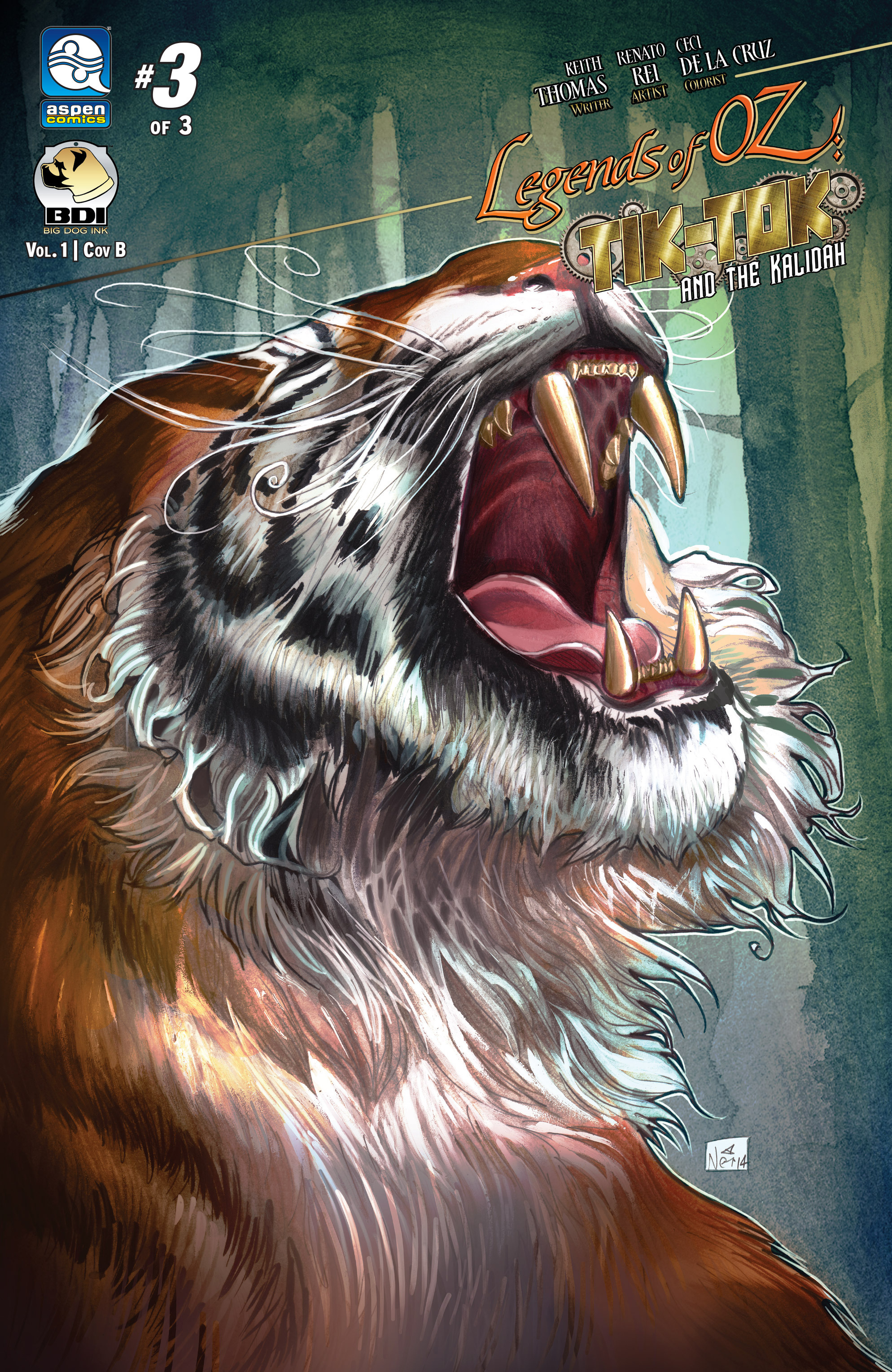 Read online Legends of Oz: Tik-Tok and the Kalidah comic -  Issue #3 - 2