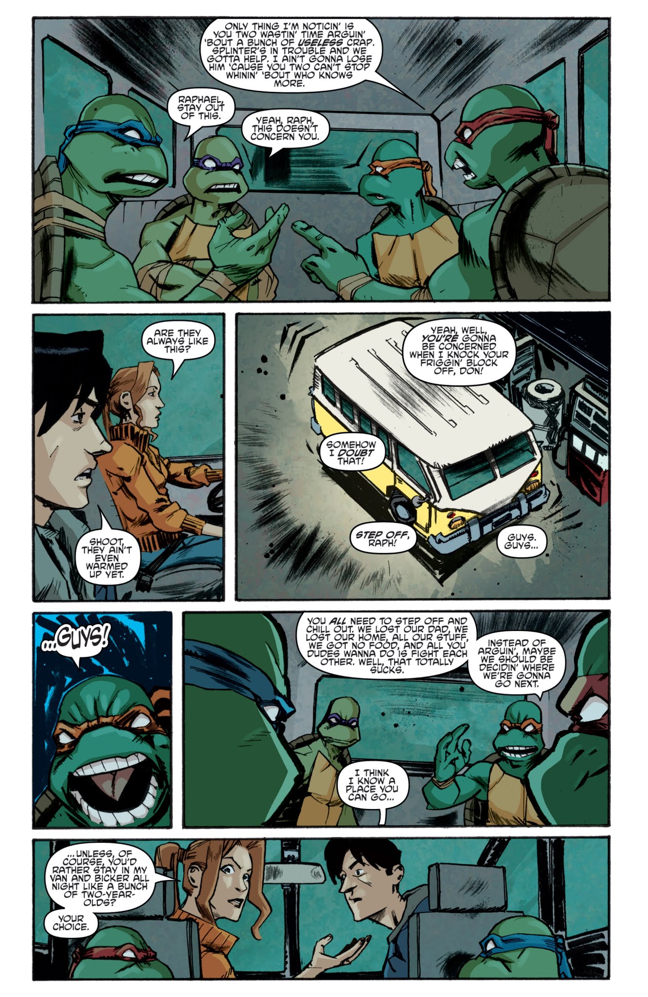 Read online Teenage Mutant Ninja Turtles: The IDW Collection comic -  Issue # TPB 1 (Part 4) - 35