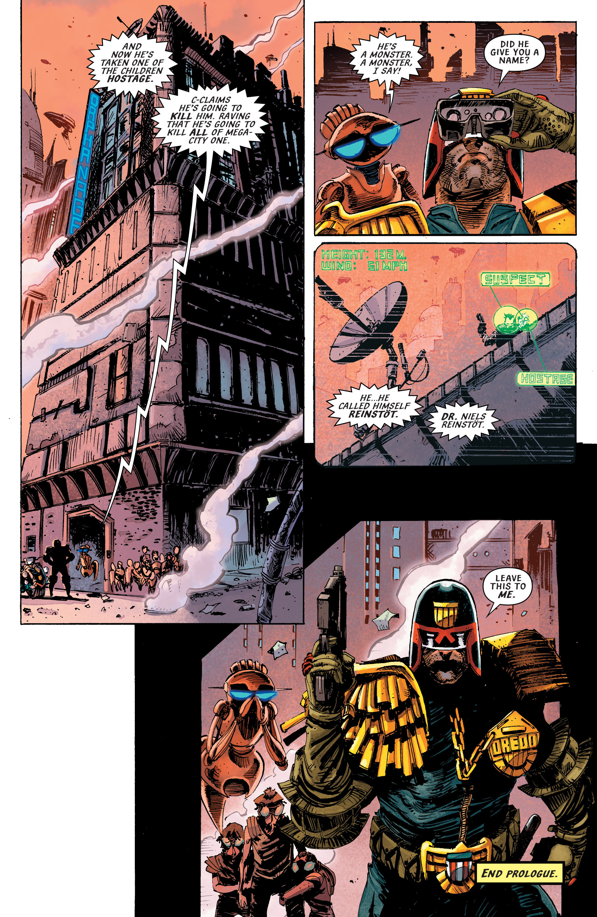 Read online Predator Vs. Judge Dredd Vs. Aliens comic -  Issue #2 - 5