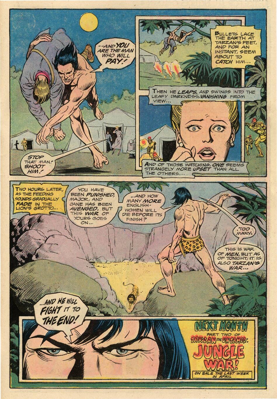 Read online Tarzan (1972) comic -  Issue #250 - 31