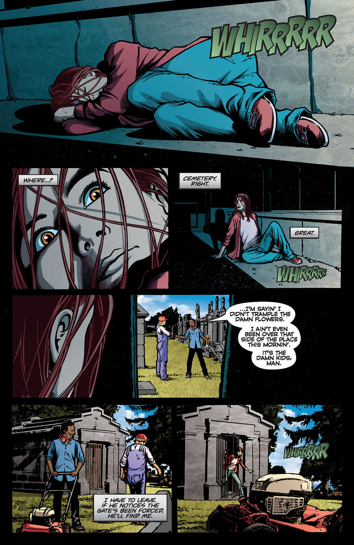 Read online Cemetery Girl comic -  Issue # TPB 1 - 11