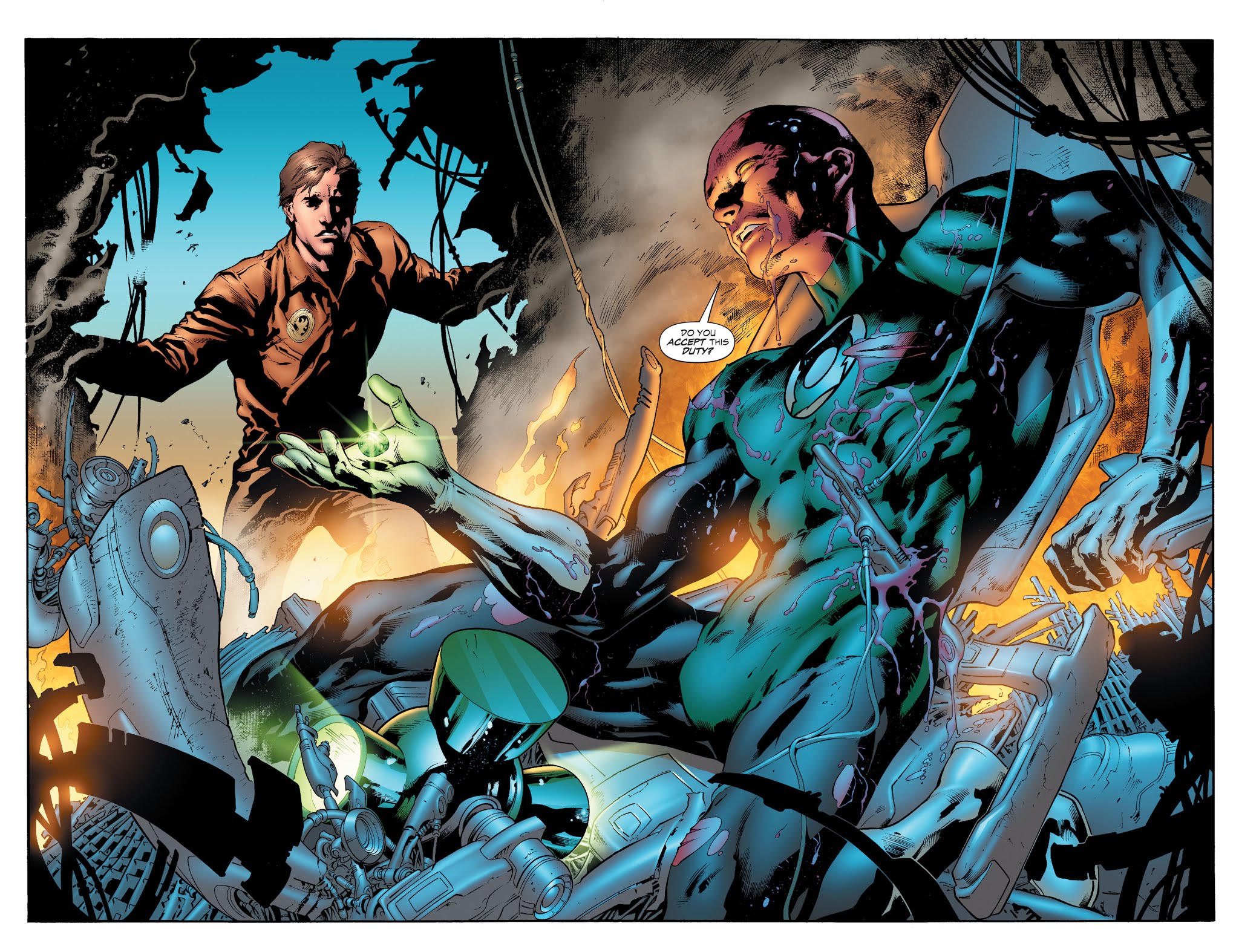 Read online Green Lantern (2005) comic -  Issue # _TPB 5 (Part 1) - 44