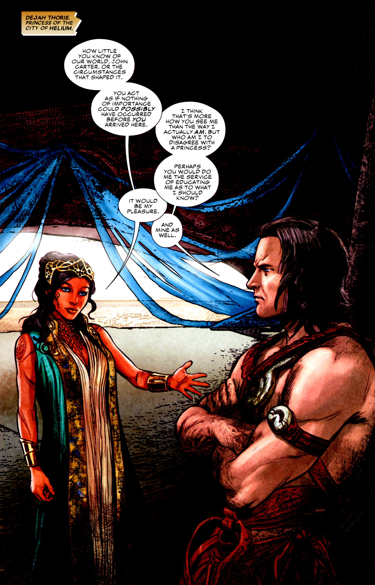 Read online John Carter: The World of Mars comic -  Issue # _TPB - 10