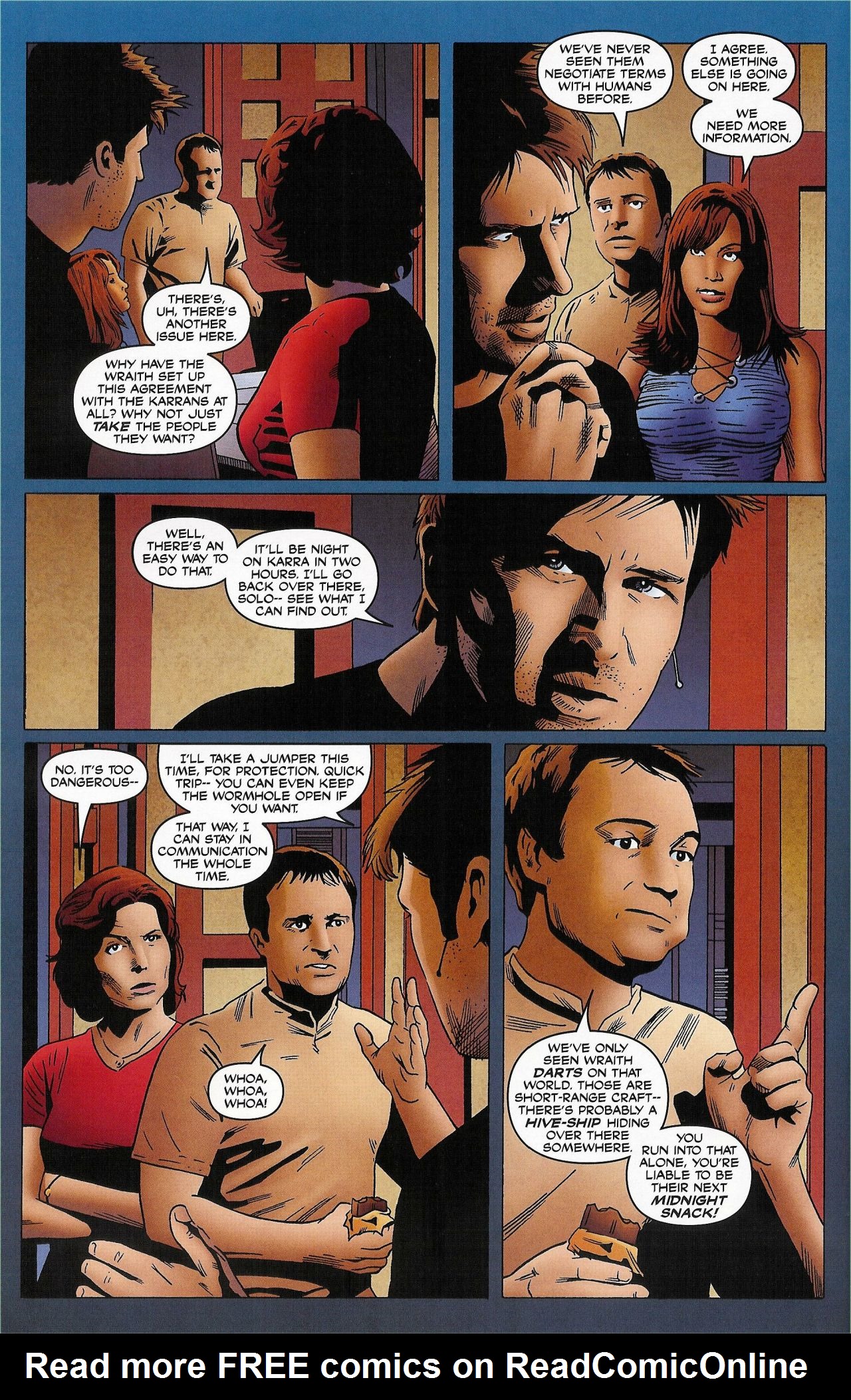 Read online Stargate Atlantis: Wraithfall comic -  Issue #1 - 17