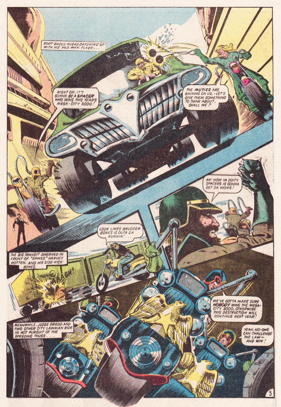 Read online Judge Dredd: The Early Cases comic -  Issue #3 - 24