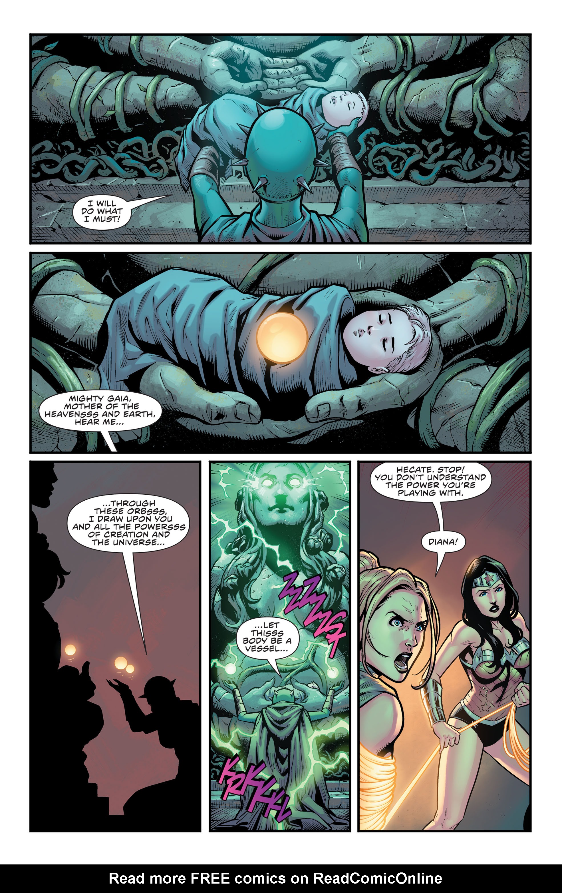 Read online Wonder Woman (2011) comic -  Issue #52 - 12