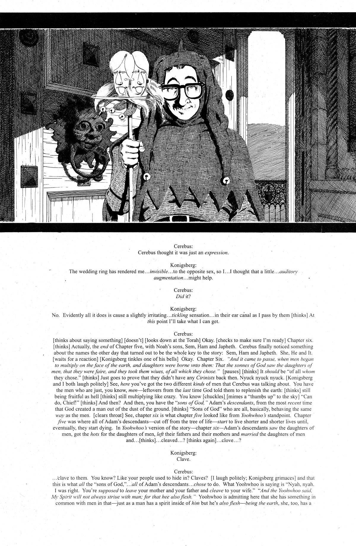 Read online Cerebus comic -  Issue #282 - 5