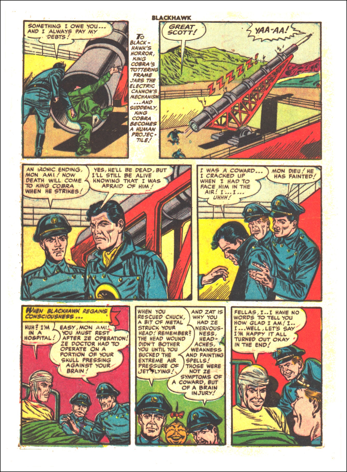 Read online Blackhawk (1957) comic -  Issue #58 - 12