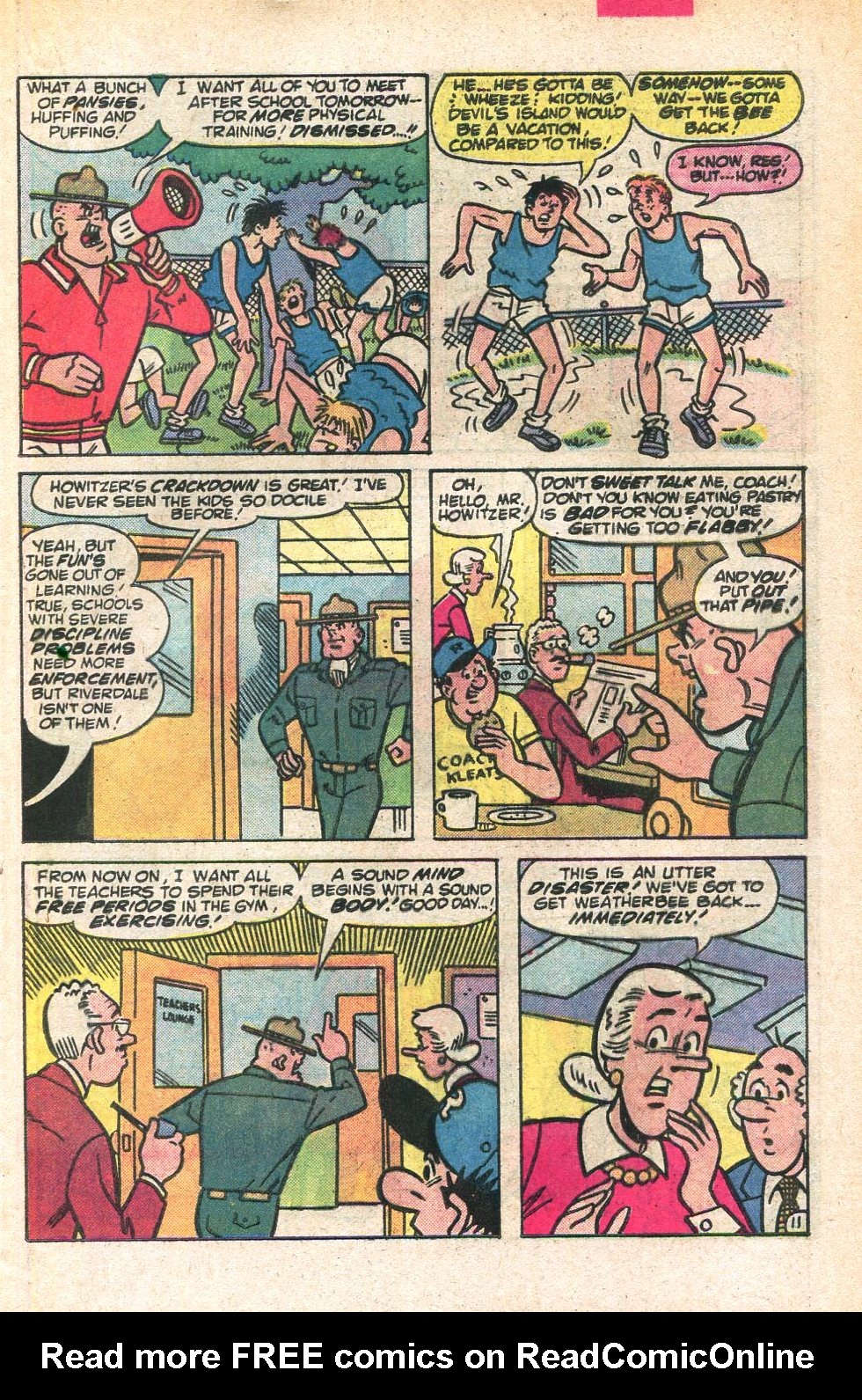 Read online Archie at Riverdale High (1972) comic -  Issue #100 - 17