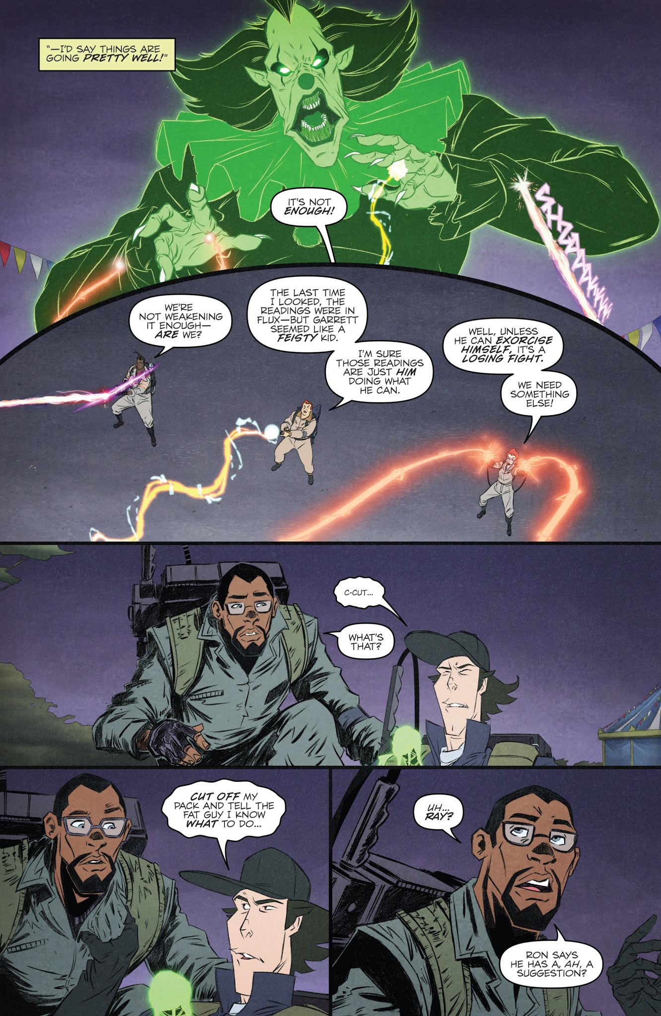 Read online Ghostbusters: Crossing Over comic -  Issue #7 - 11