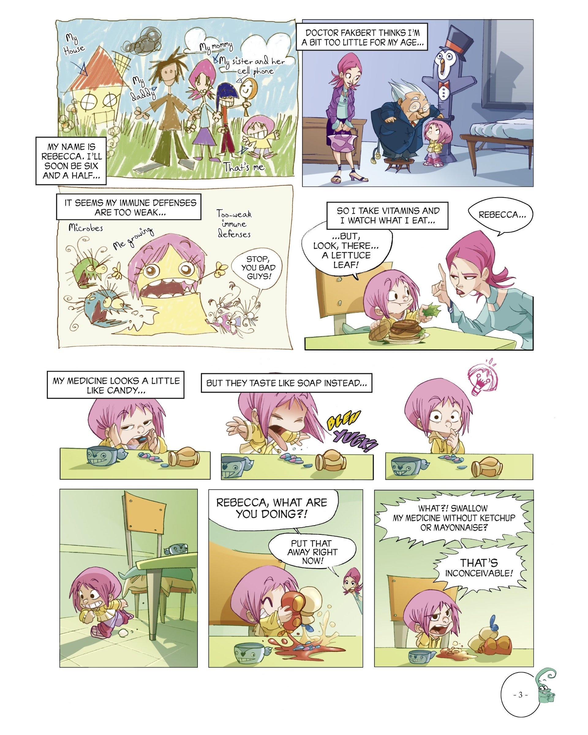 Read online Ernest & Rebecca comic -  Issue #1 - 5