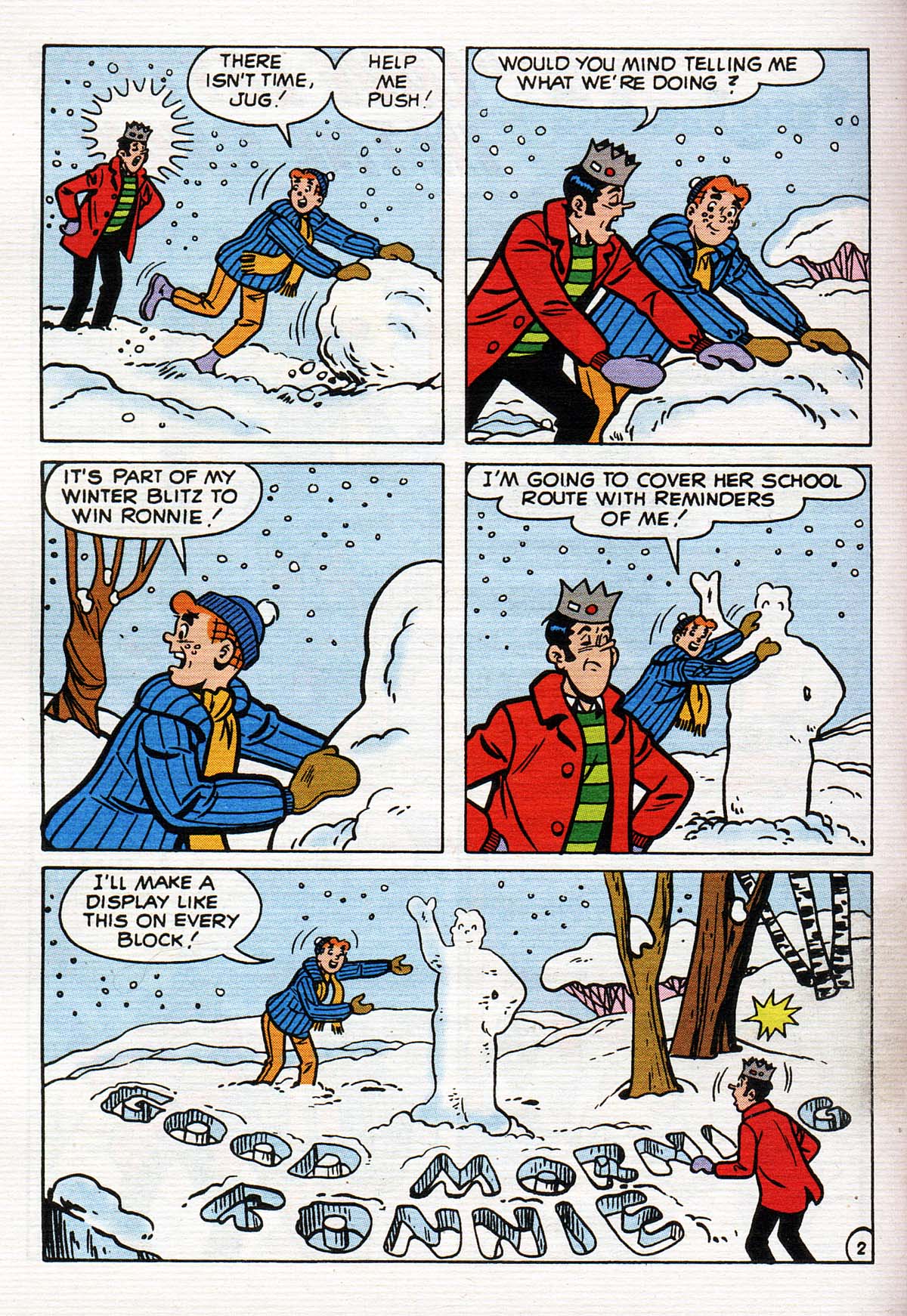 Read online Jughead's Double Digest Magazine comic -  Issue #100 - 103