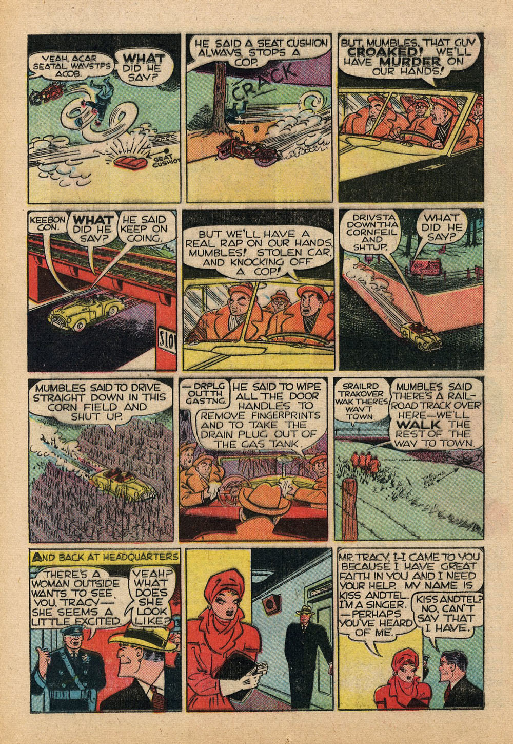 Read online Dick Tracy comic -  Issue #48 - 18